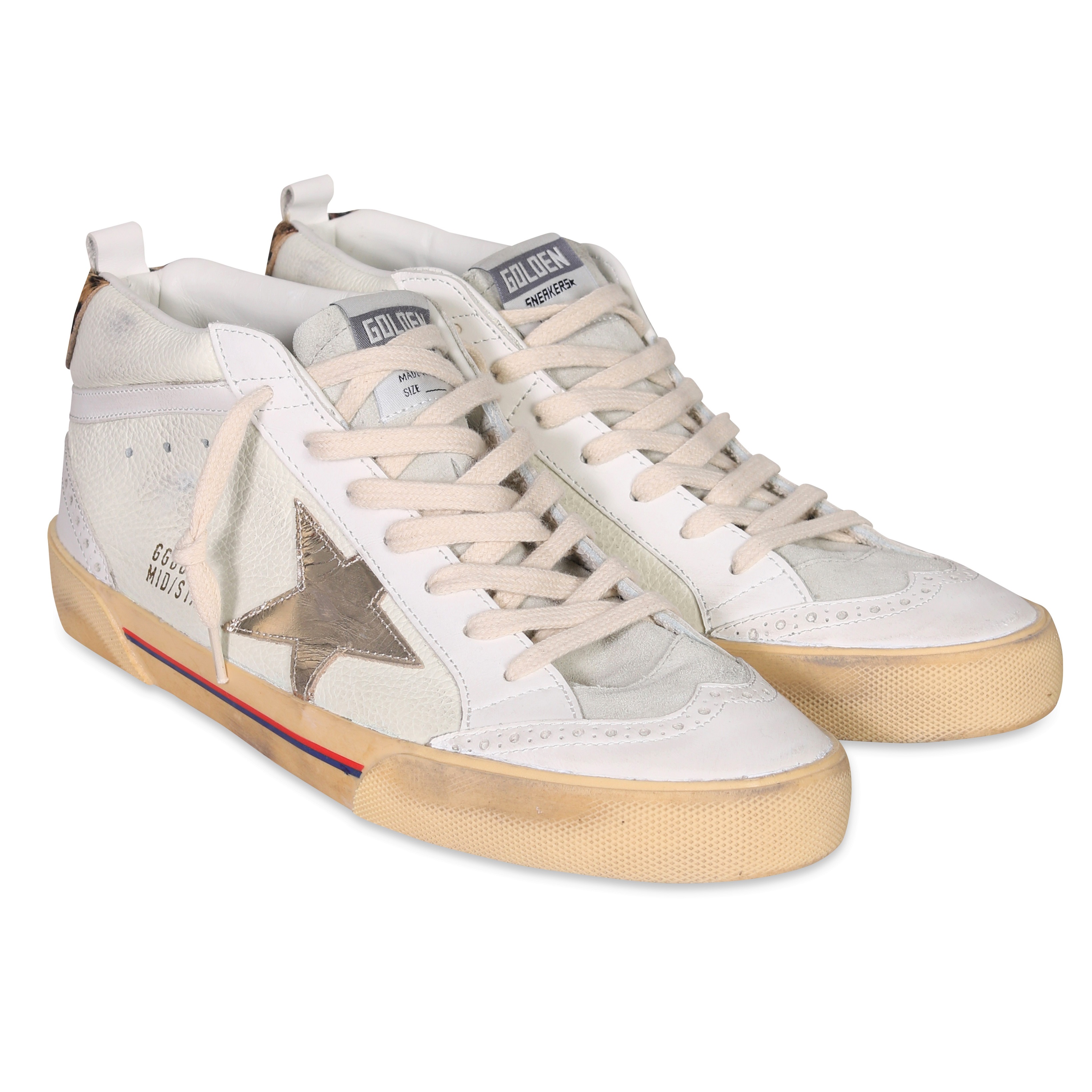 Golden Goose Sneaker Mid Star Leo Horsy Heel