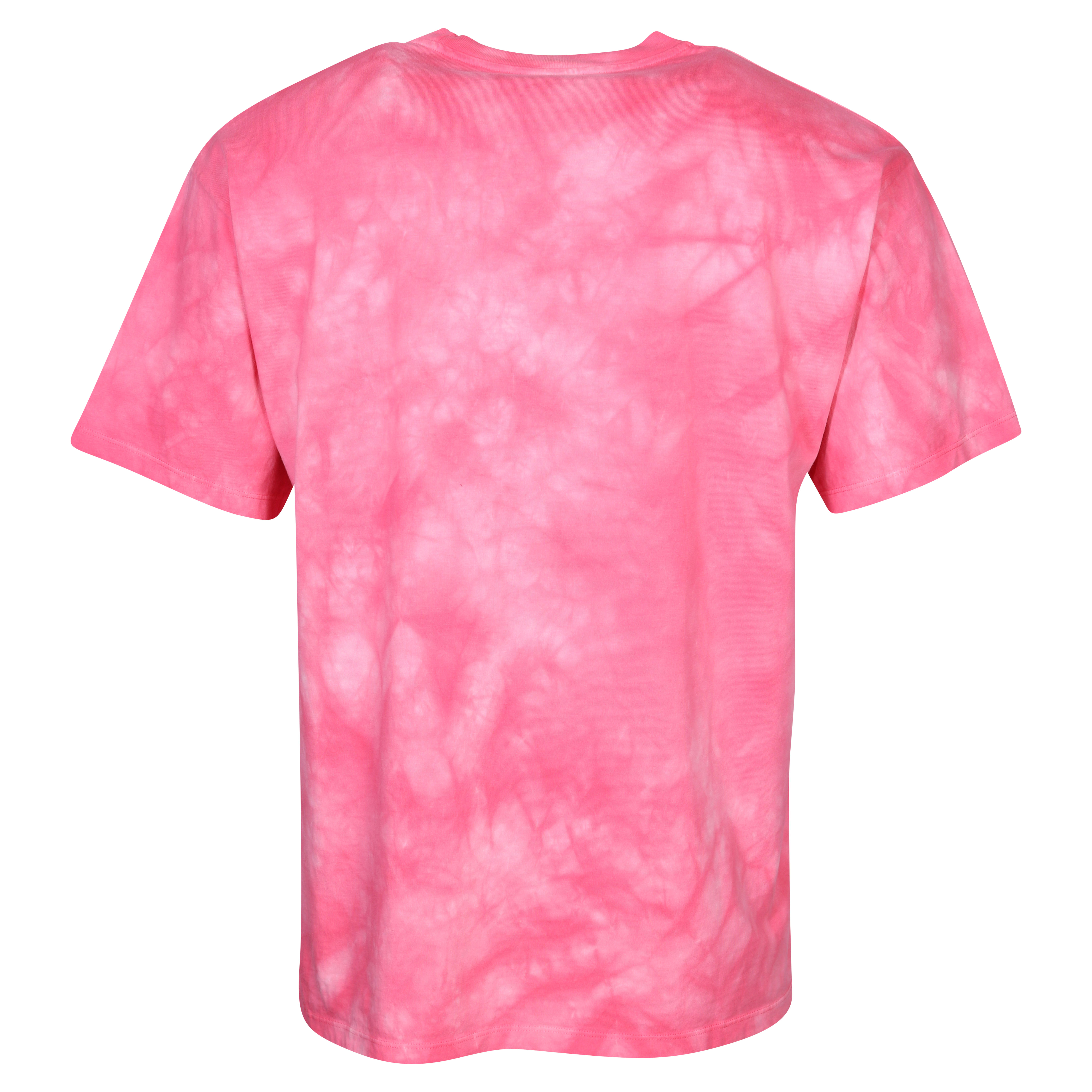 Unisex Aries Temple Tie Dye Tee in Pink