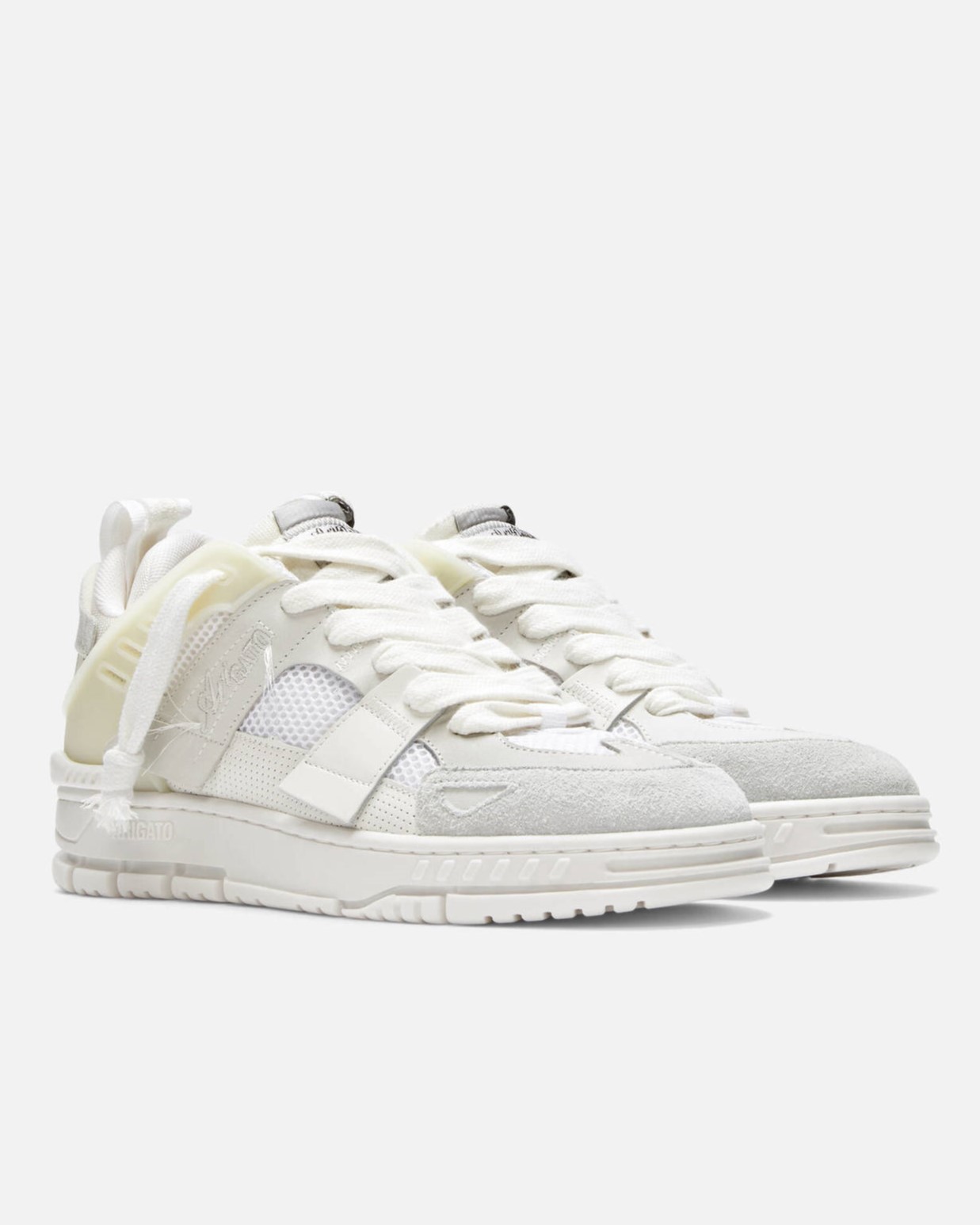 AXEL ARIGATO Area Patchwork Sneaker in White/White 39