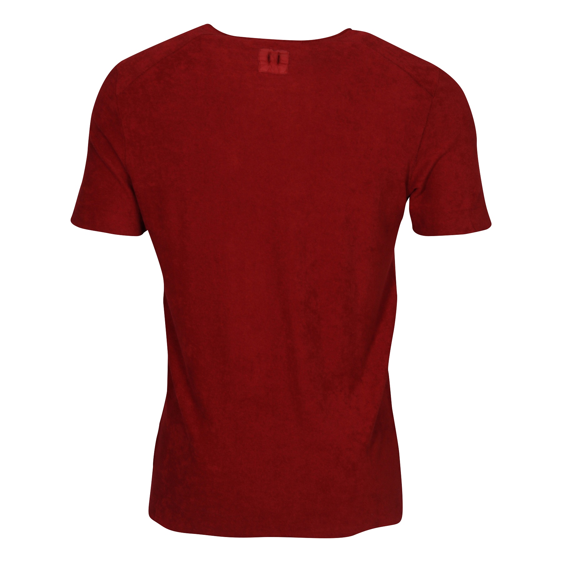 HANNES ROETHER Terry T-Shirt in Red