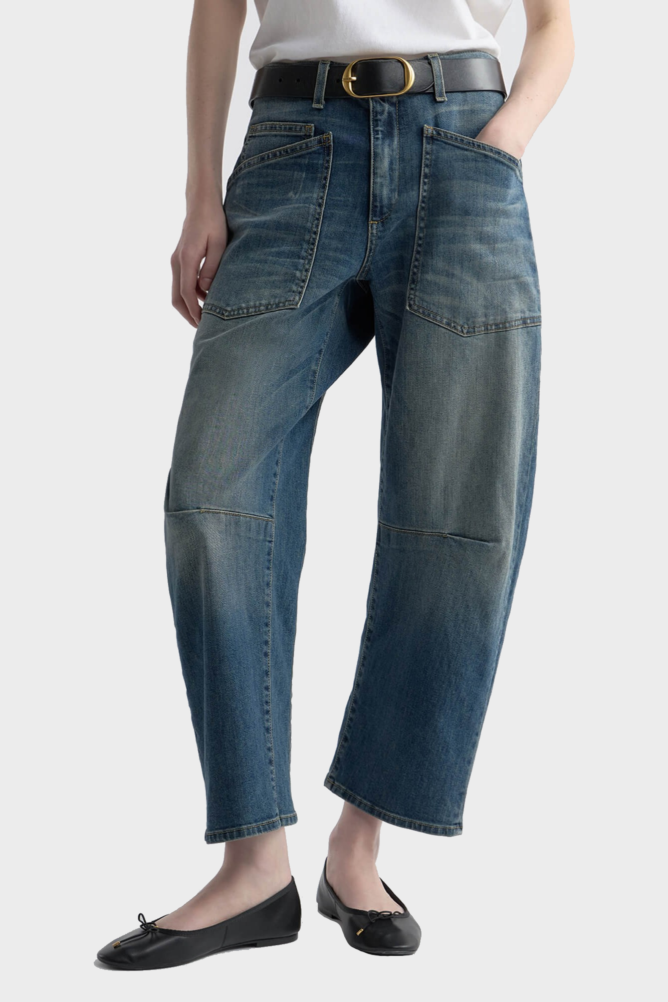 NILI LOTAN Shon Jeans in Classic Wash