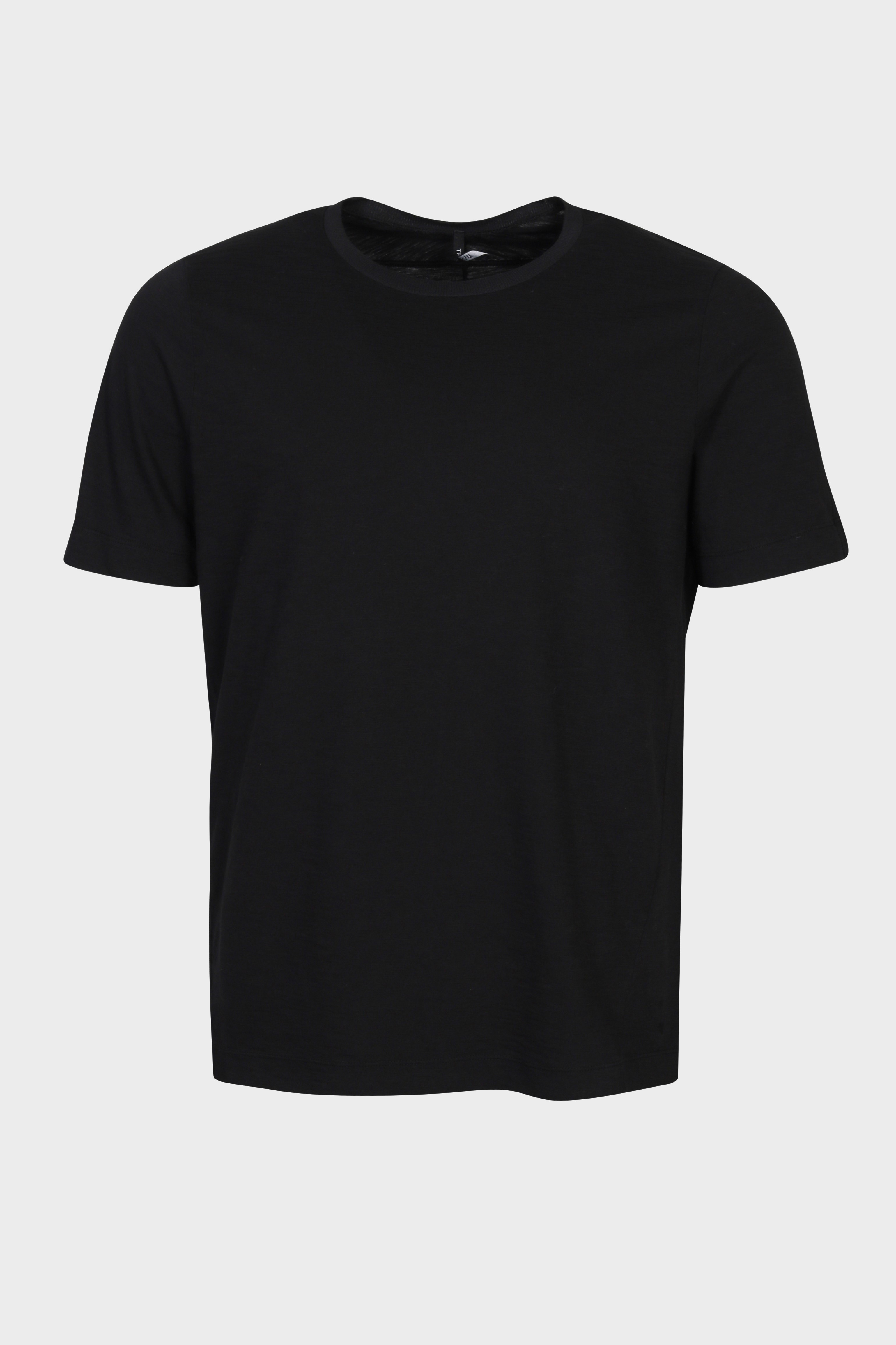 TRANSIT UOMO Slub Jersey T-Shirt in Black L