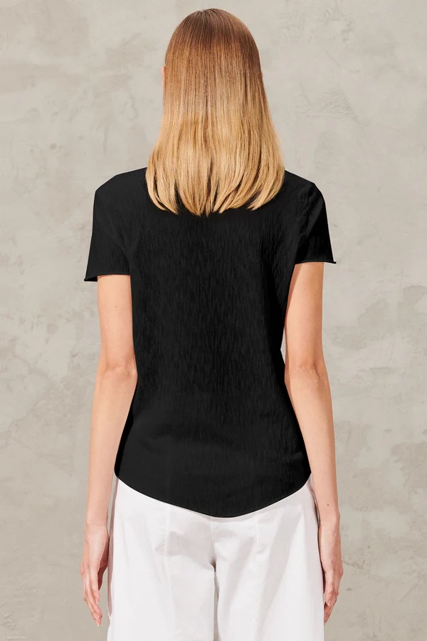 TRANSIT PAR SUCH V-Neck T-Shirt in Black L