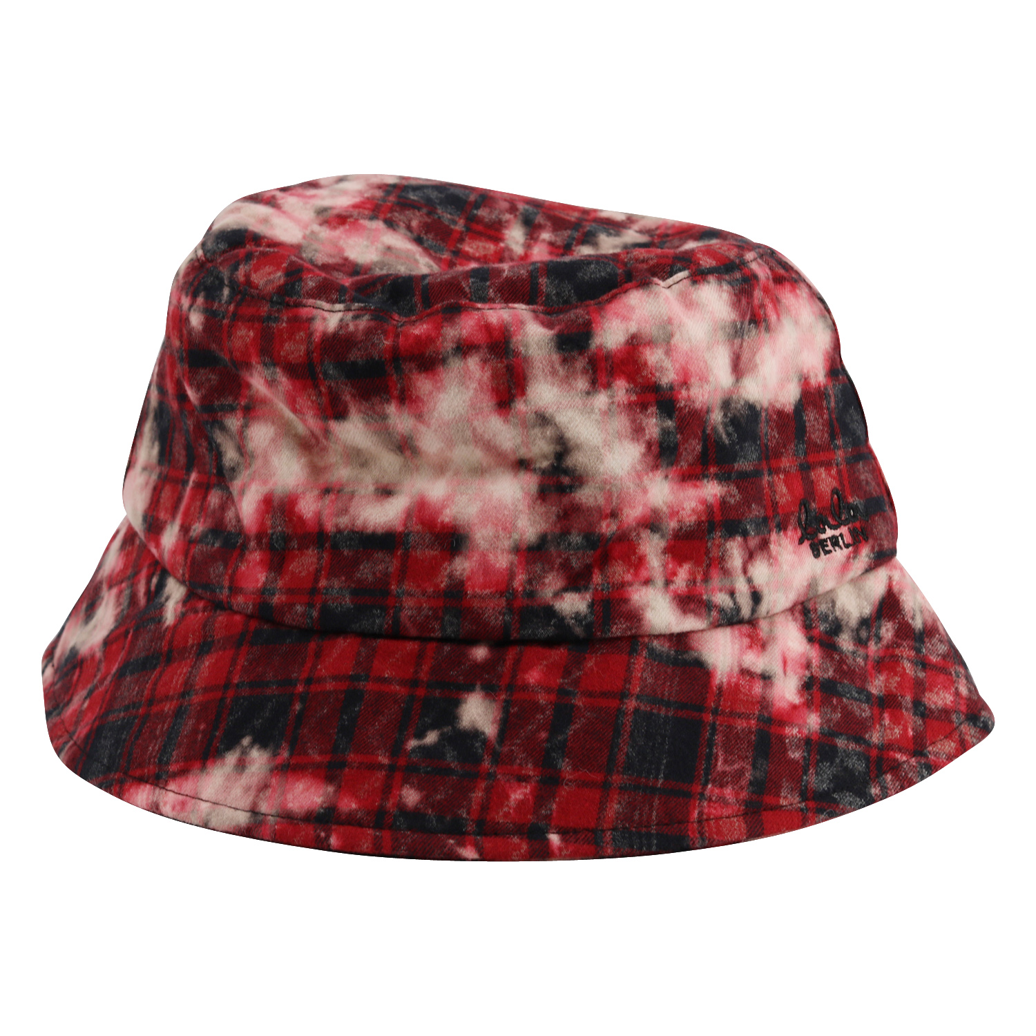 Lala Berlin Hat Alicia Check Bleached Kufiya