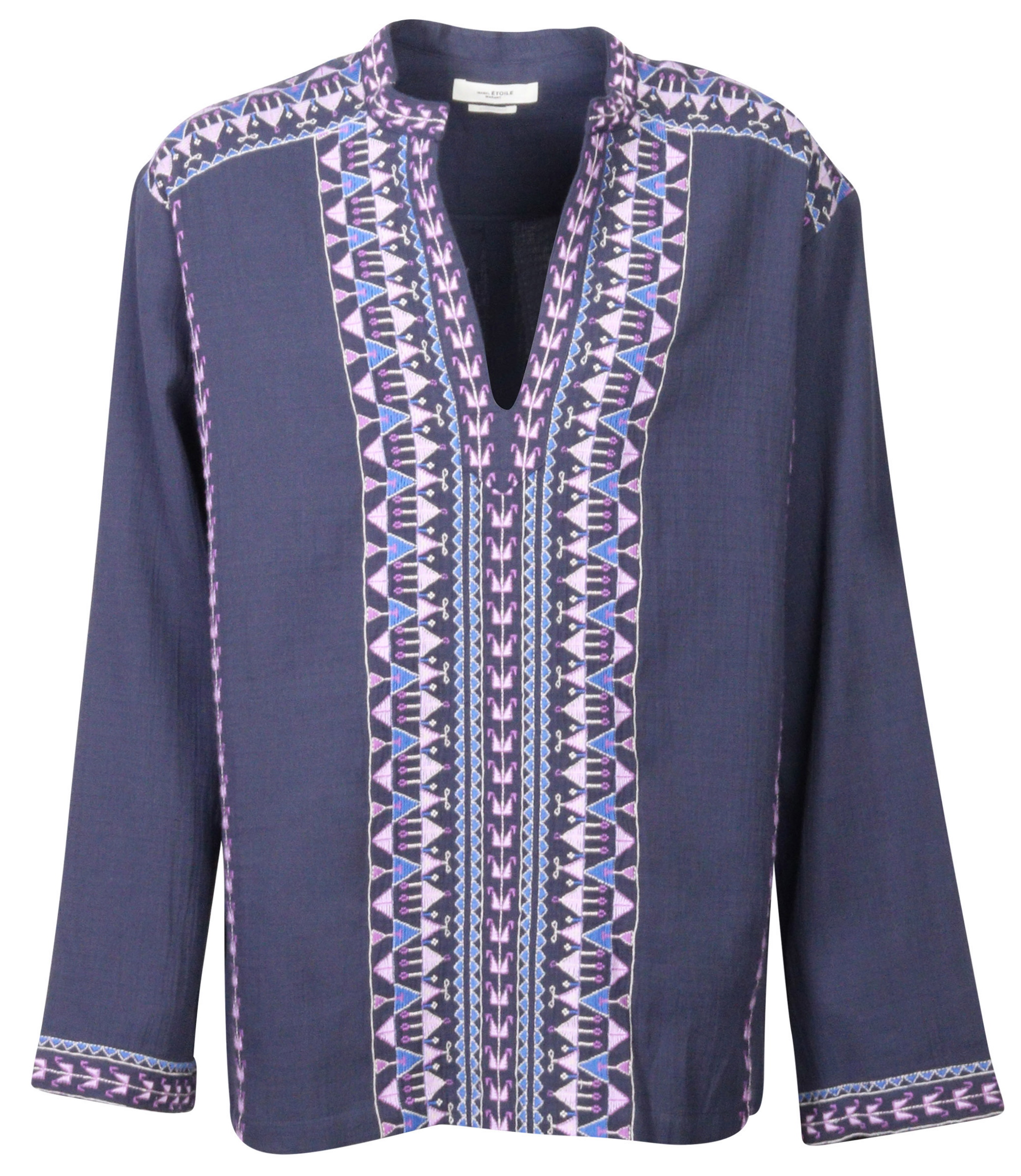 Isabel Marant Étoile Tunic Ikaria Violet Stitched