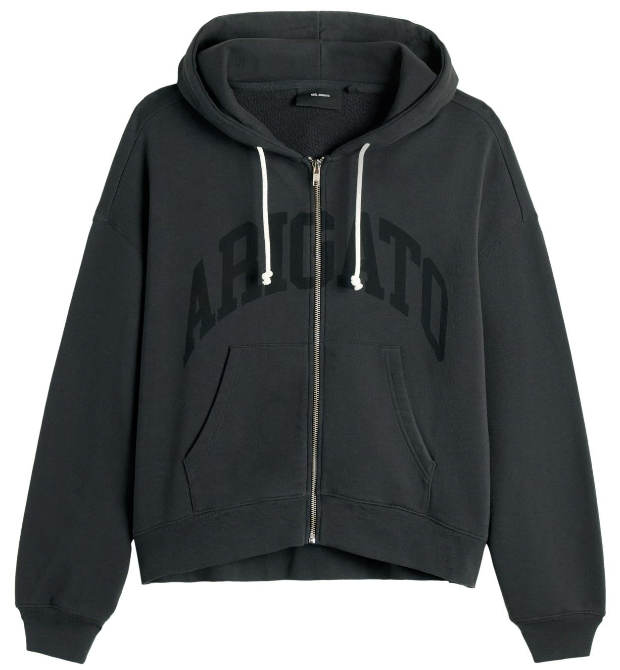 AXEL ARIGATO Link Zip-Hoodie in Faded Black