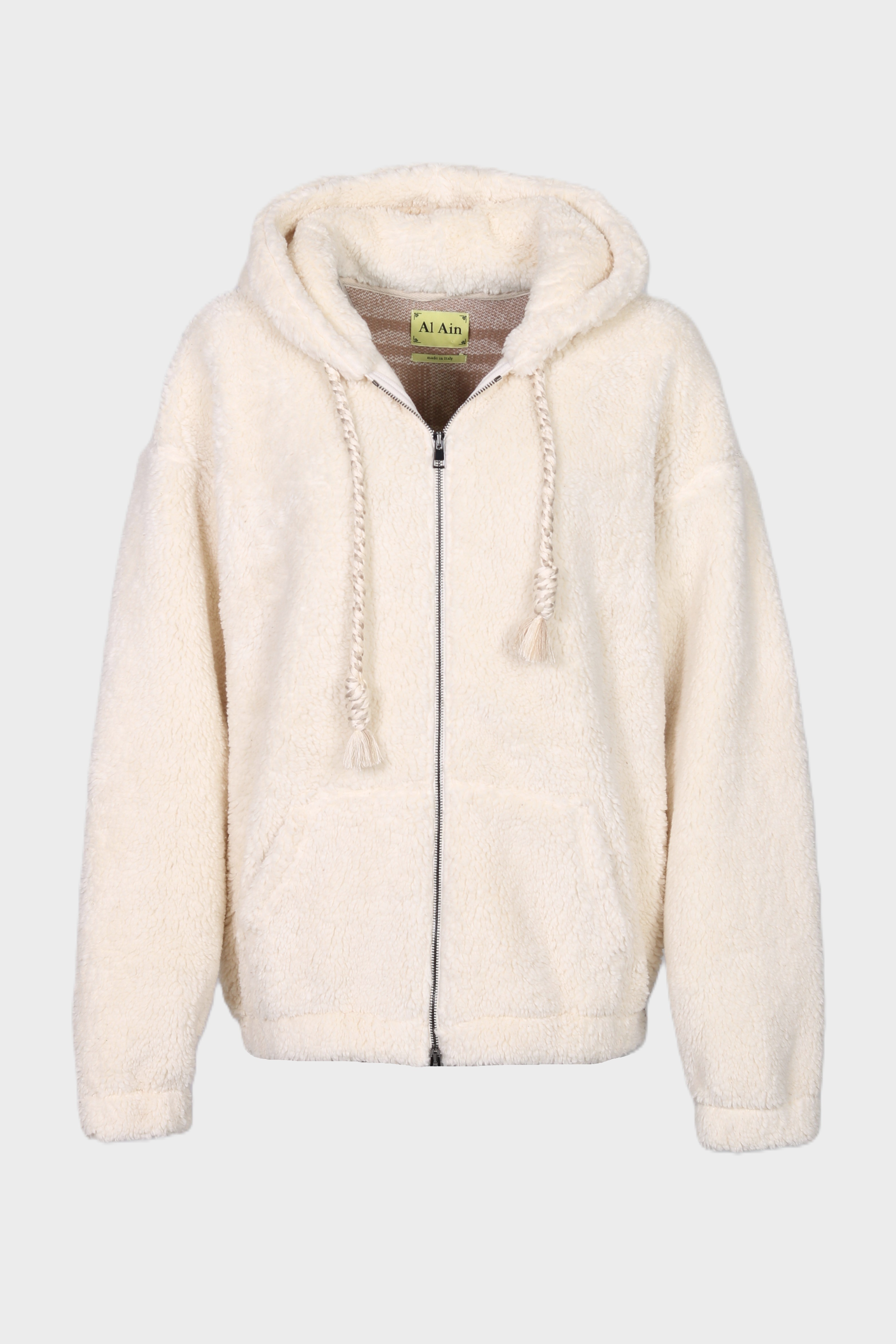 AL AIN Zip Hoodie Lamb