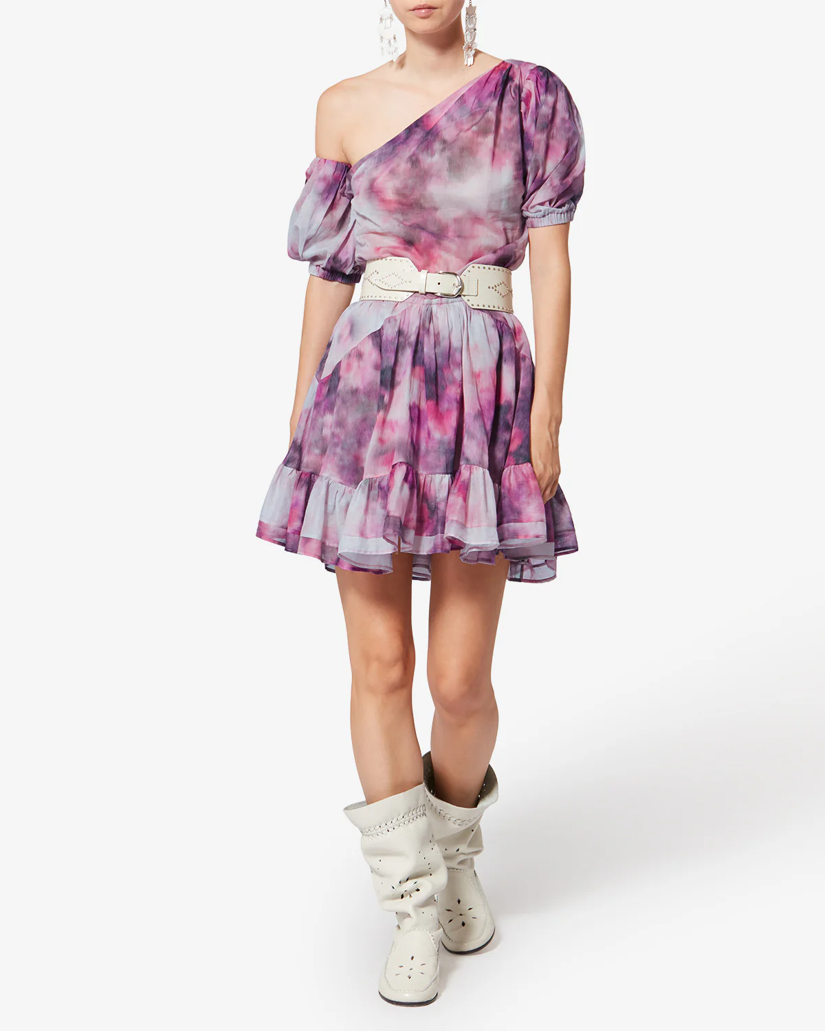 ISABEL MARANT ÉTOILE Vyldy Dress in Pink