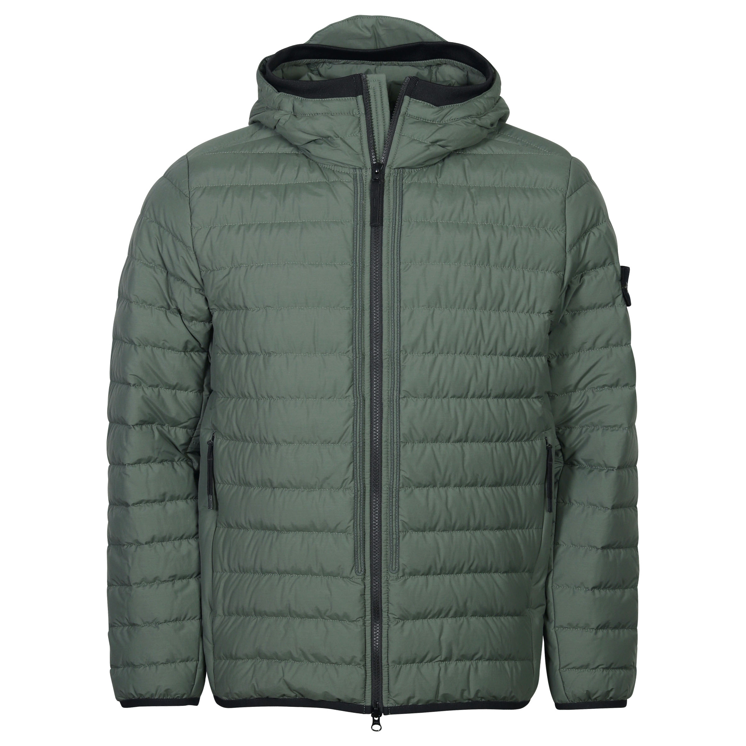 Stone Island Real Down Jacket Olive
