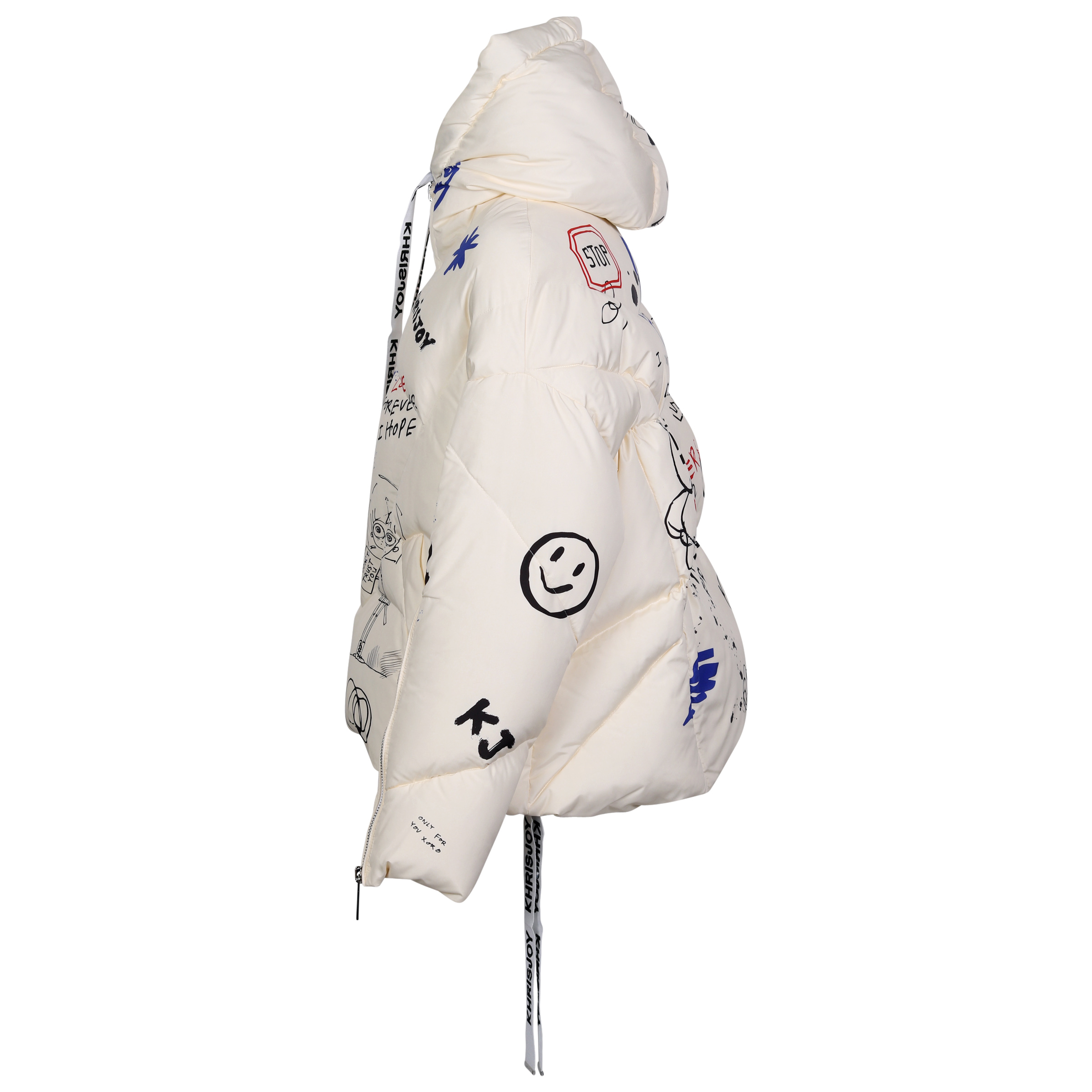 Khrisjoy Puffer Jacket New Graffiti Butter