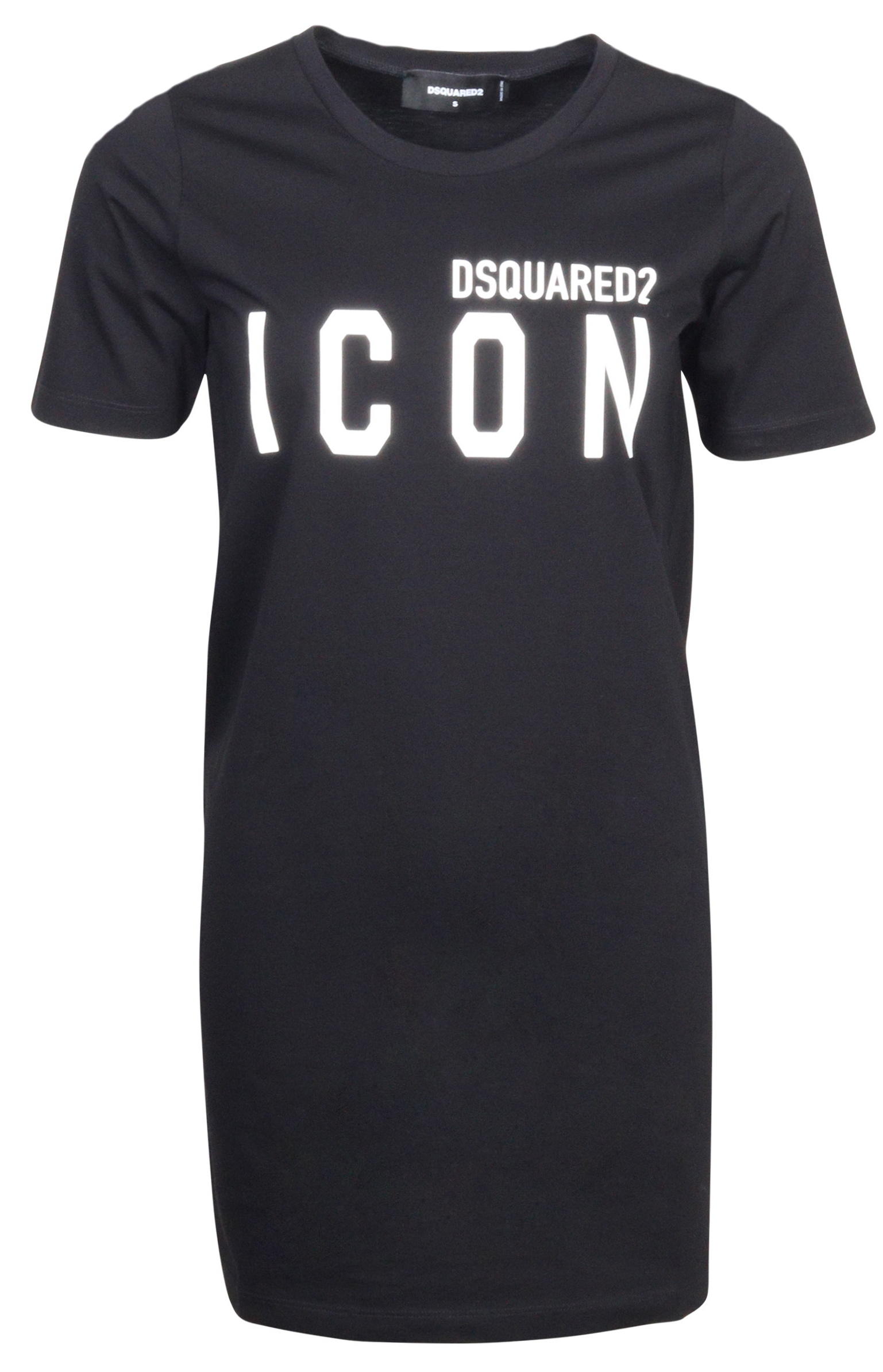 Dsquared T- Shirt Black Printed Icon