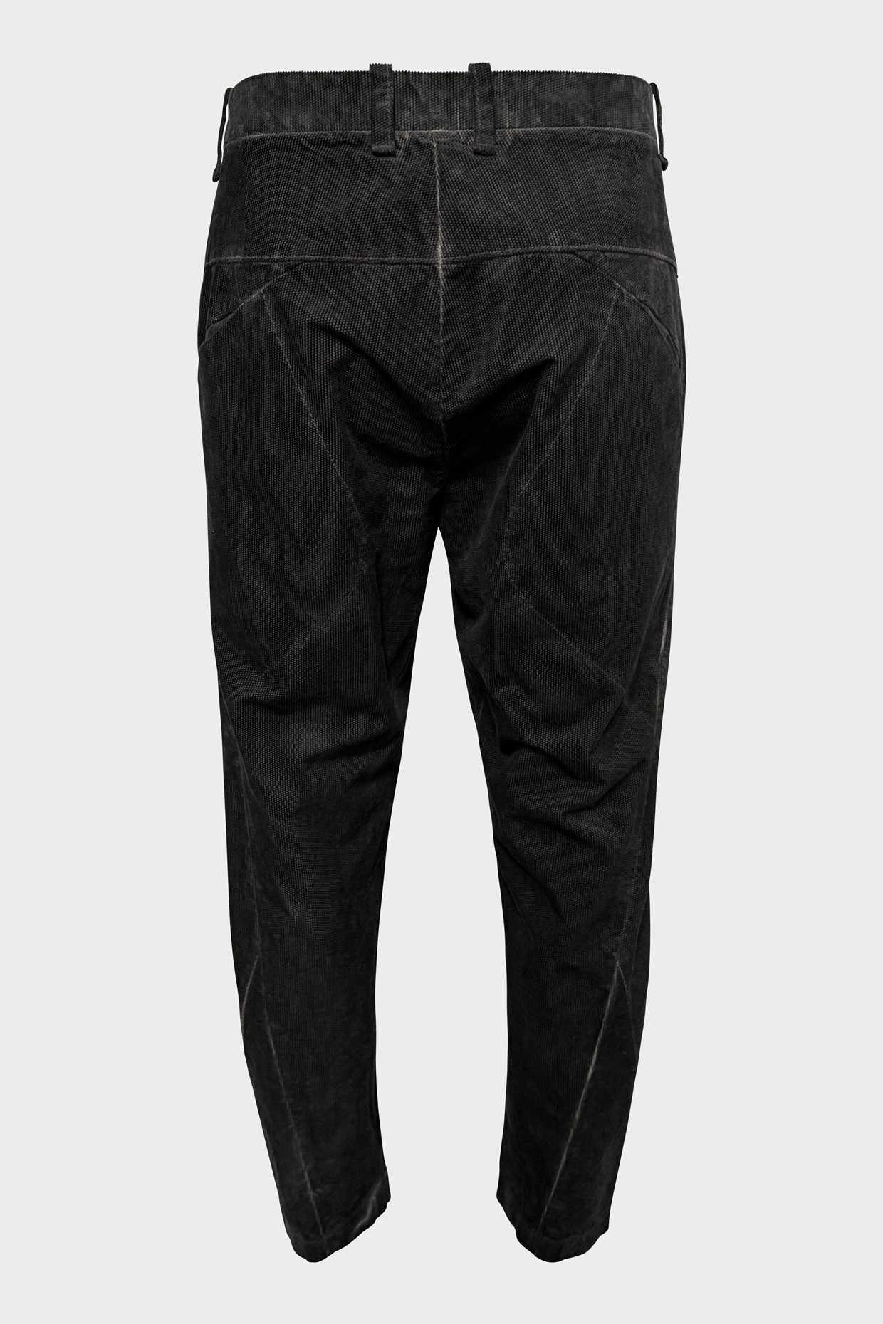 TRANSIT UOMO Corduroy Pant in Black Washed