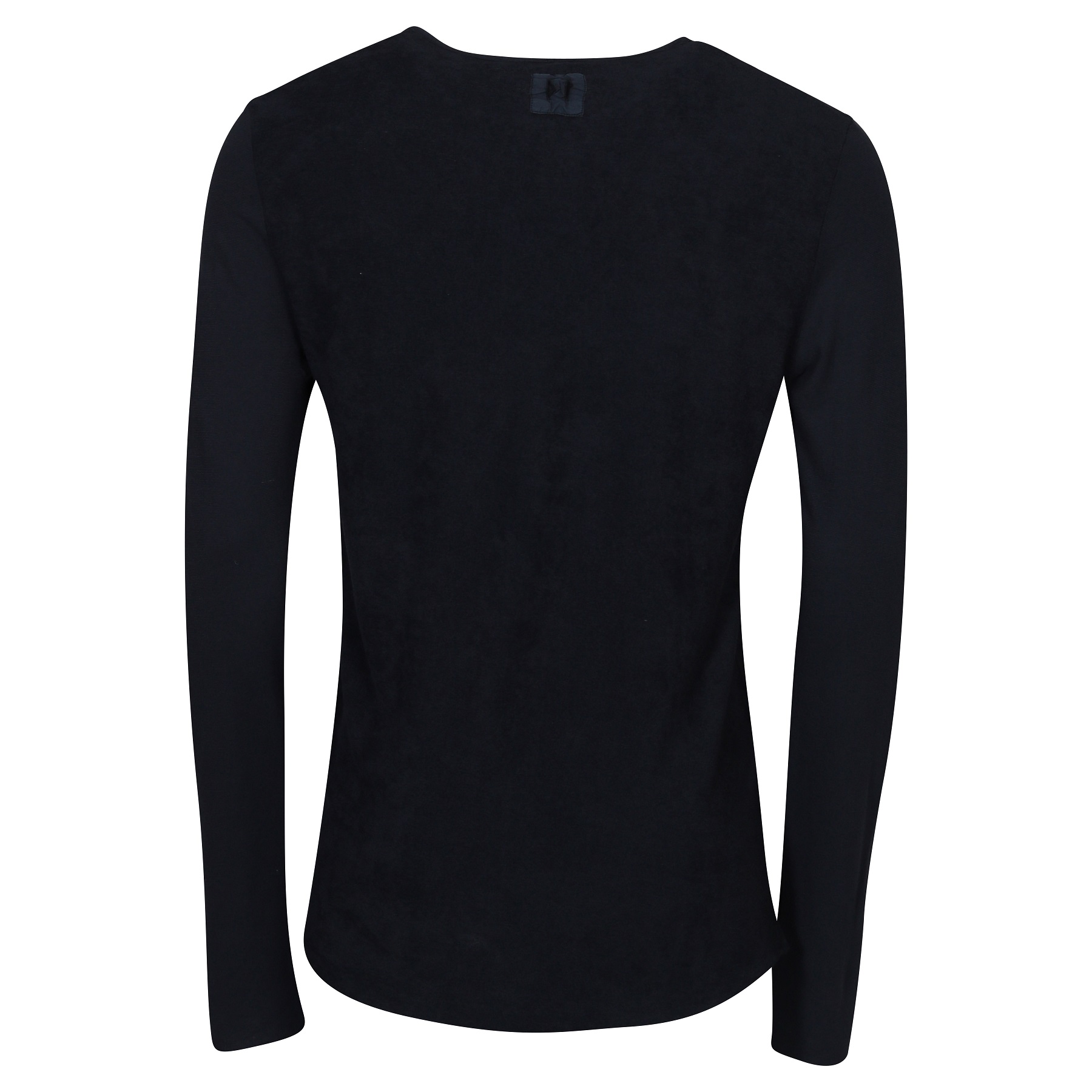 HANNES ROETHER Terry Longsleeve in Navy 3XL