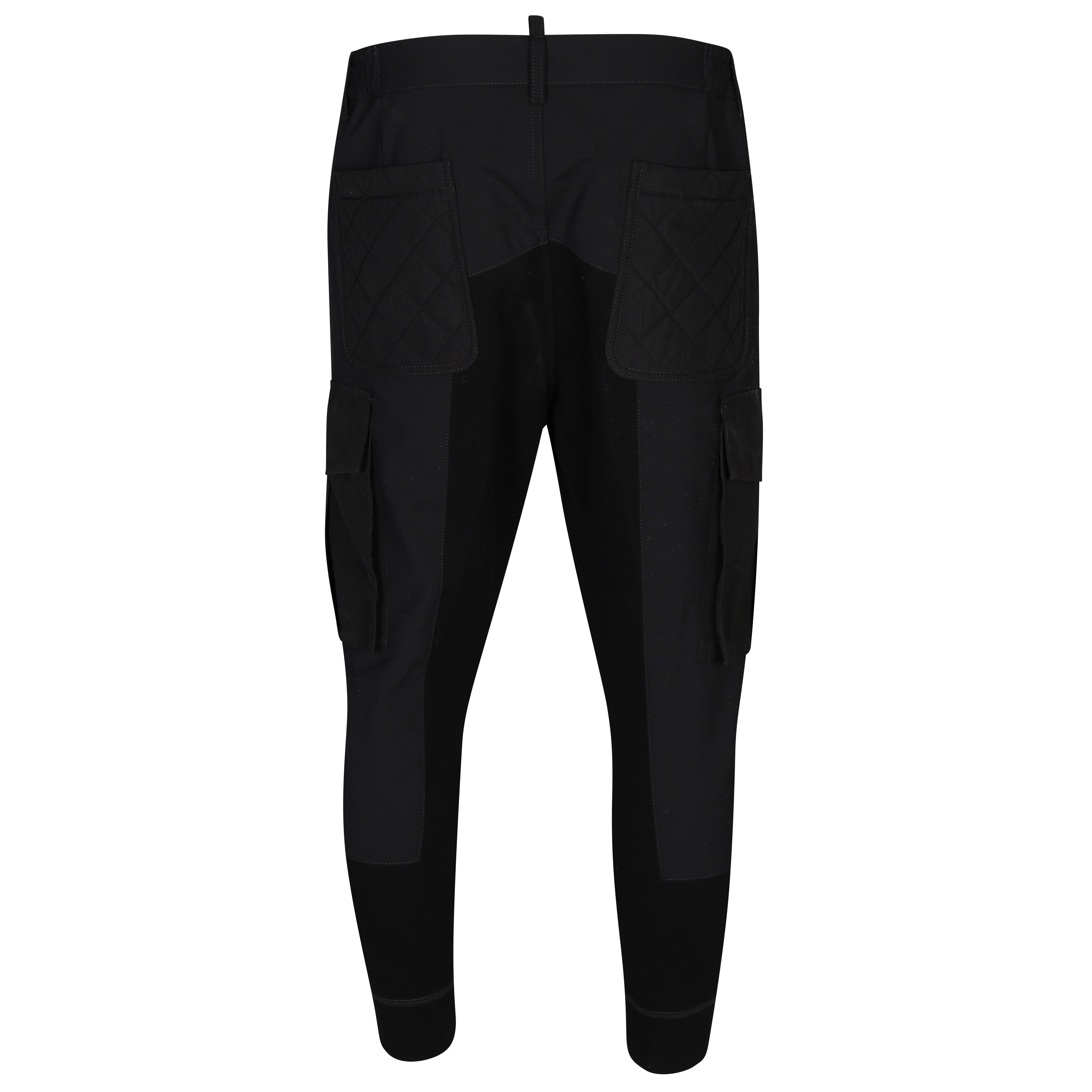 Dsquared Hybrid Dean Cargo Pant in Black