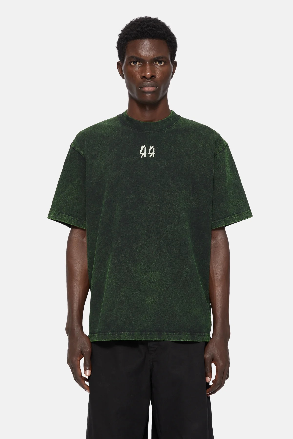 44 LABEL GROUP Overdied Solar Tee in Green M