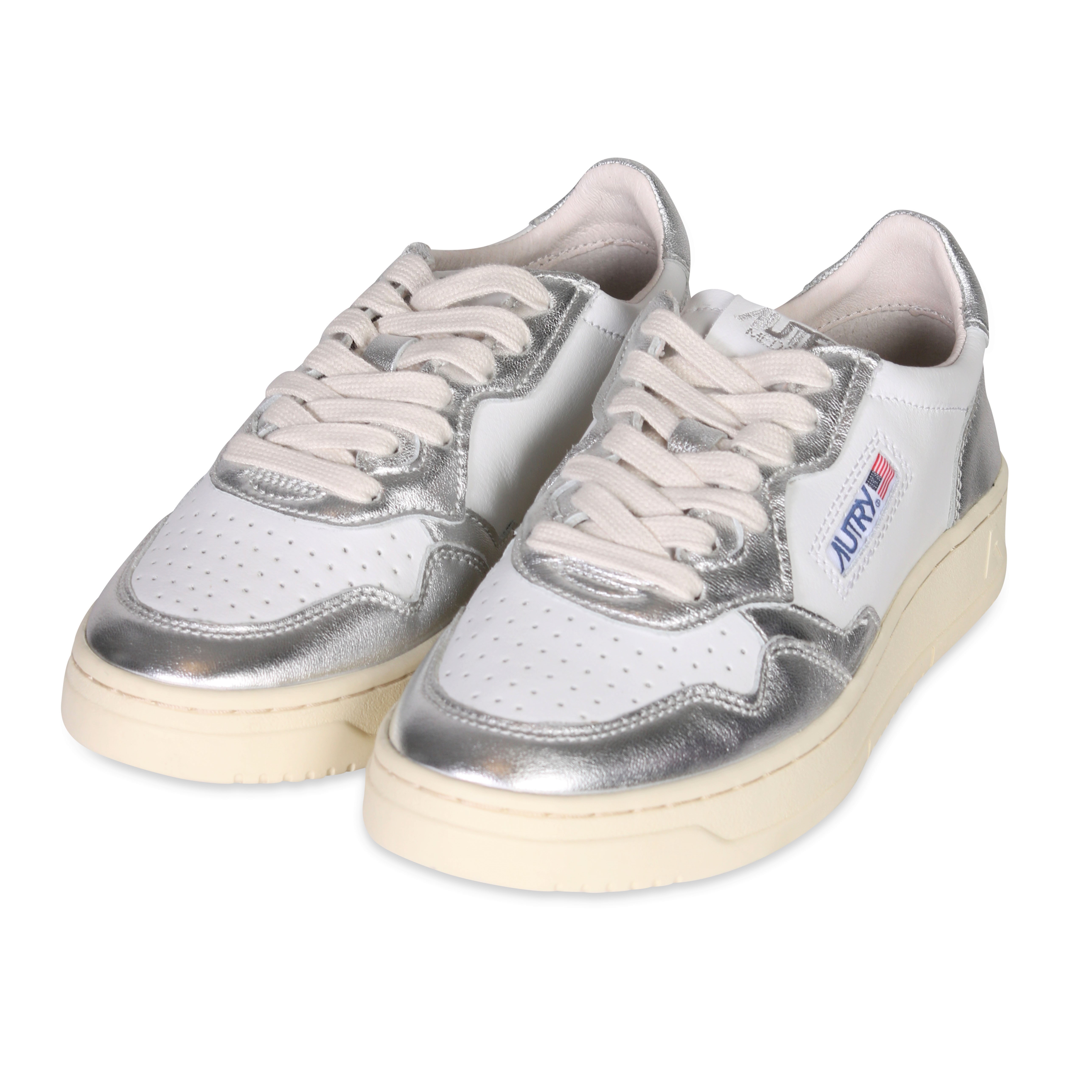 Autry Action Shoes Low Sneaker White/Silver