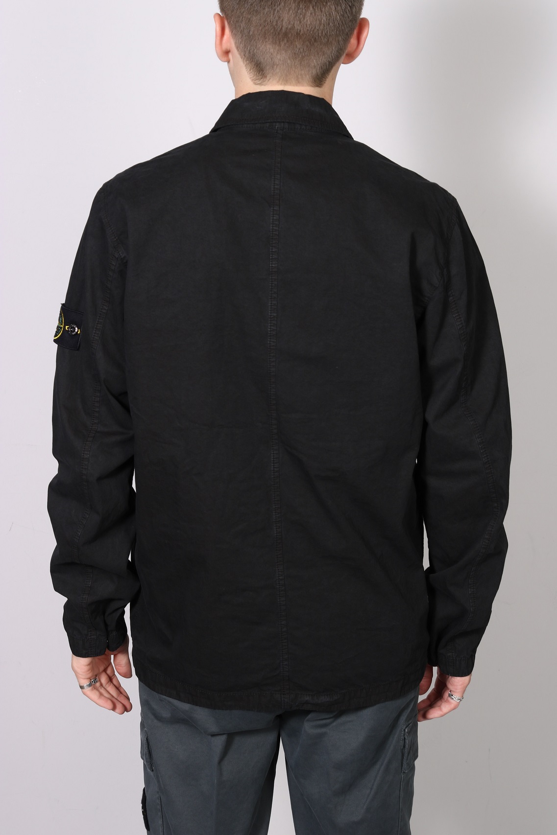 STONE ISLAND Overshirt in Black S