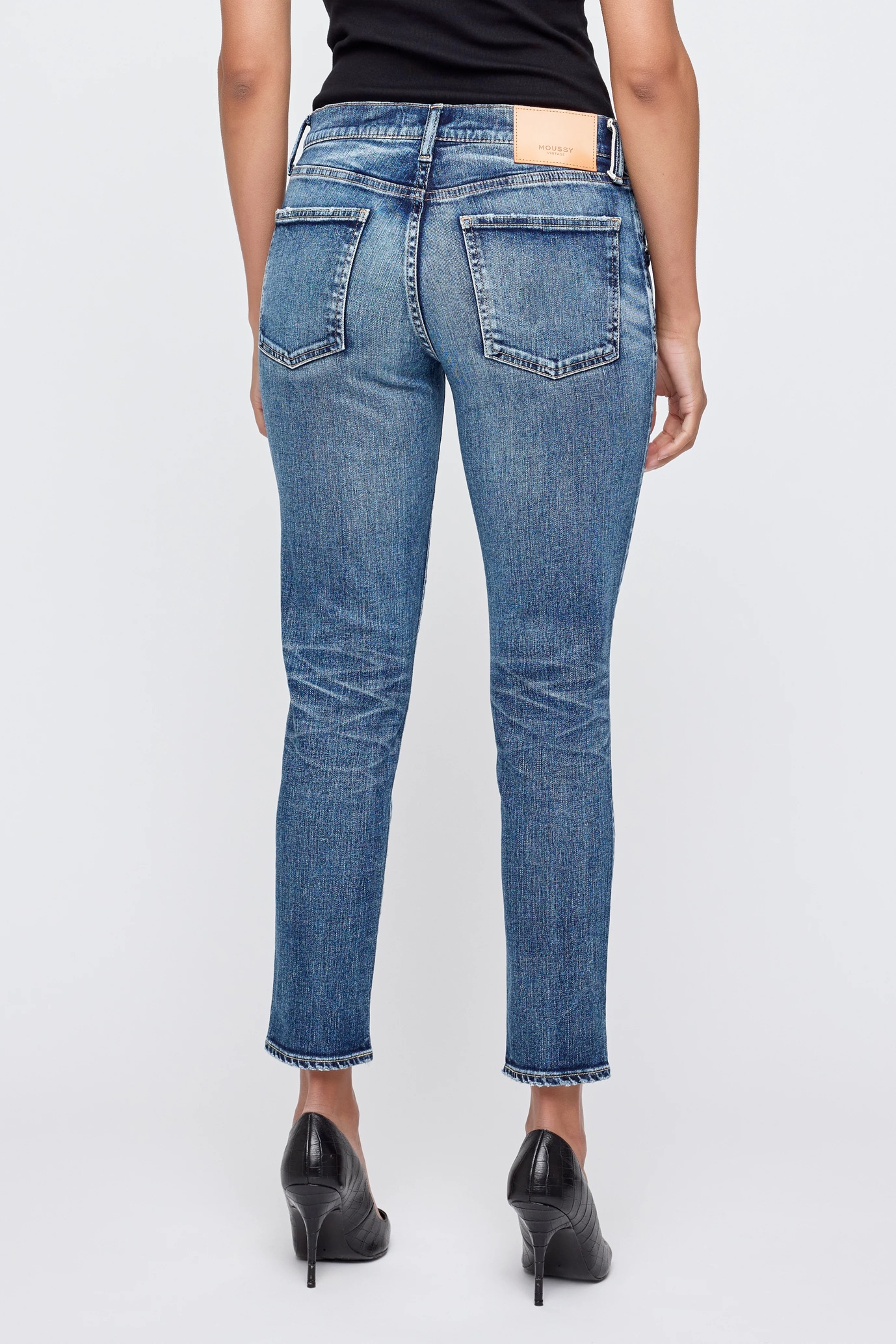 MOUSSY VINTAGE Jeans Skinny Raynham in Blue