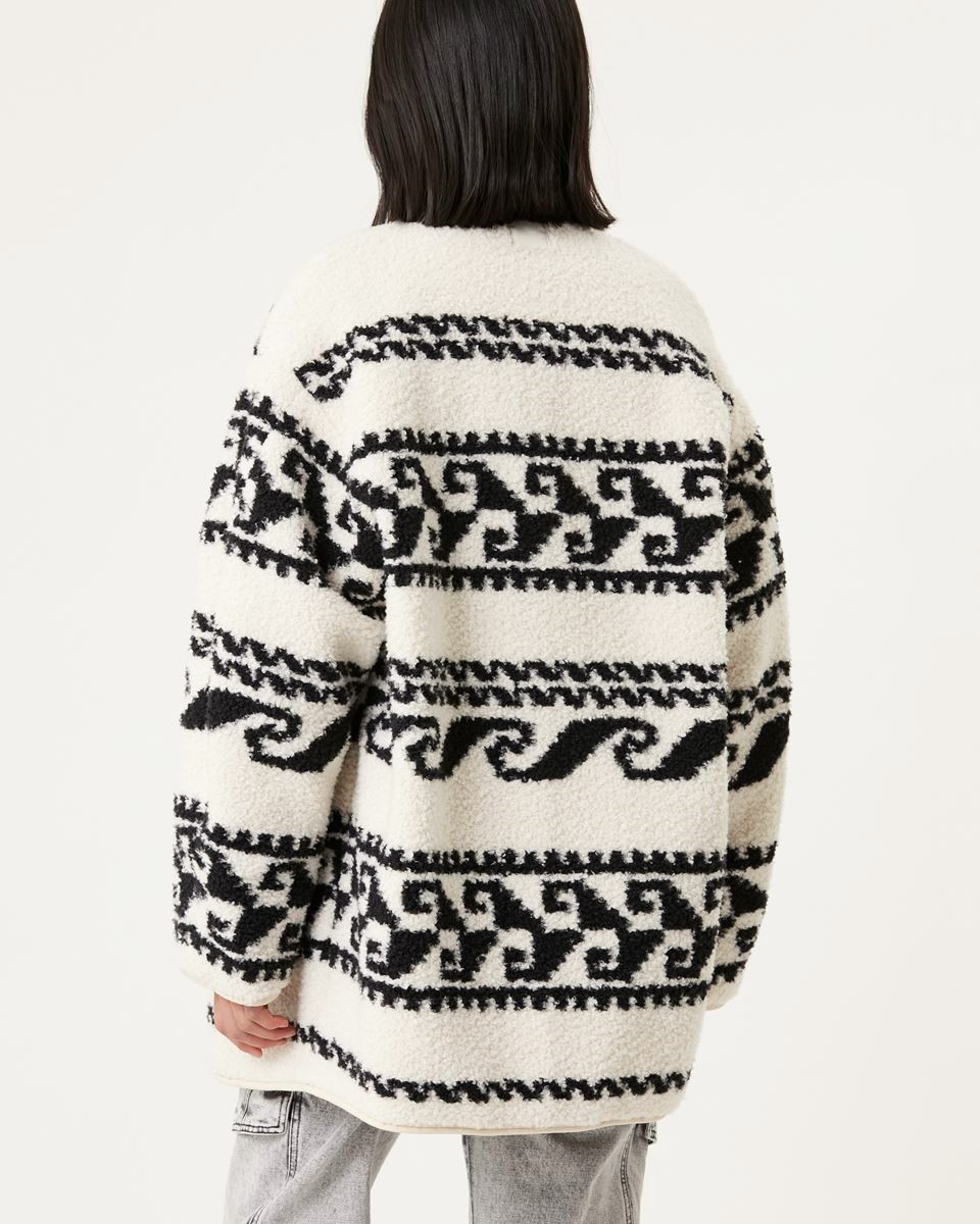 Isabel Marant Étoile Himemma Reversible Coat in Ecru FR40 - DE38