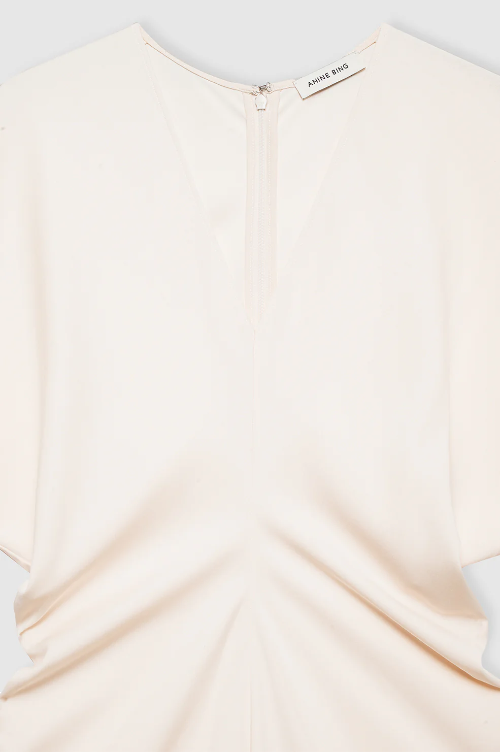 ANINE BING Viscose Dress in Ivory