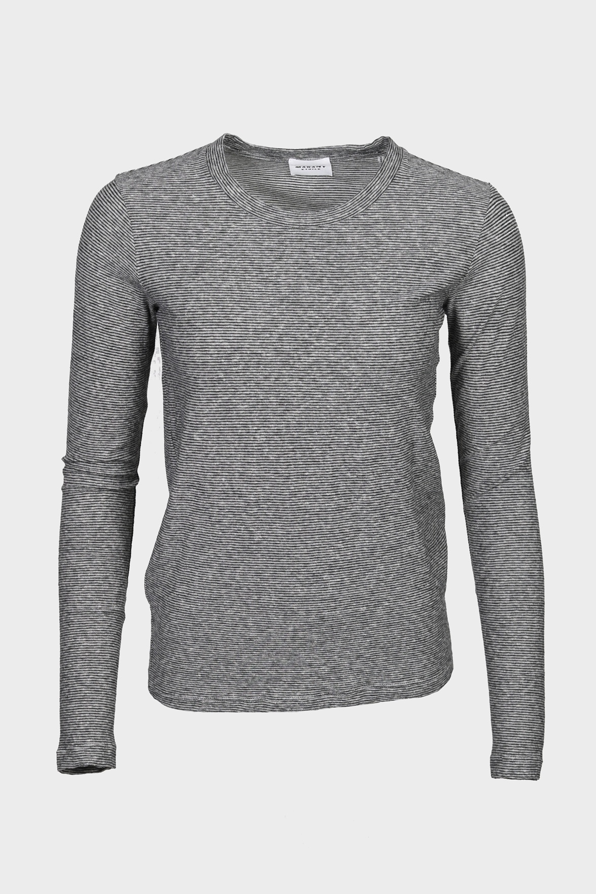 ISABEL MARANT ÉTOILE Kaaron Longsleeve in Black/White