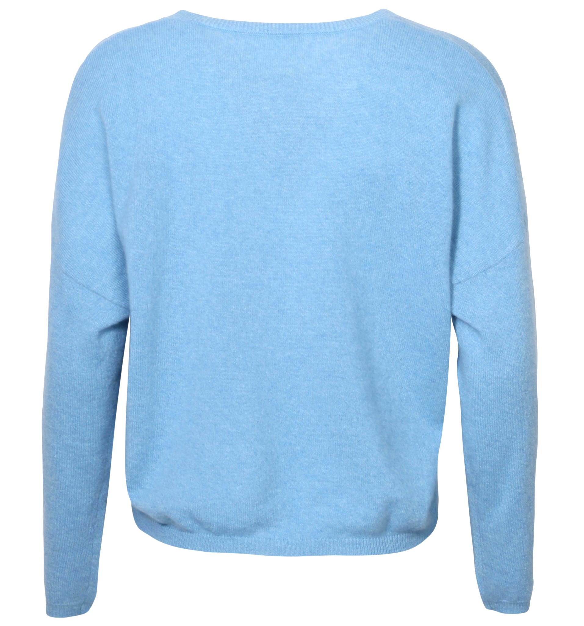 ABSOLUT CASHMERE Round Neck Sweater Kaira in Blue