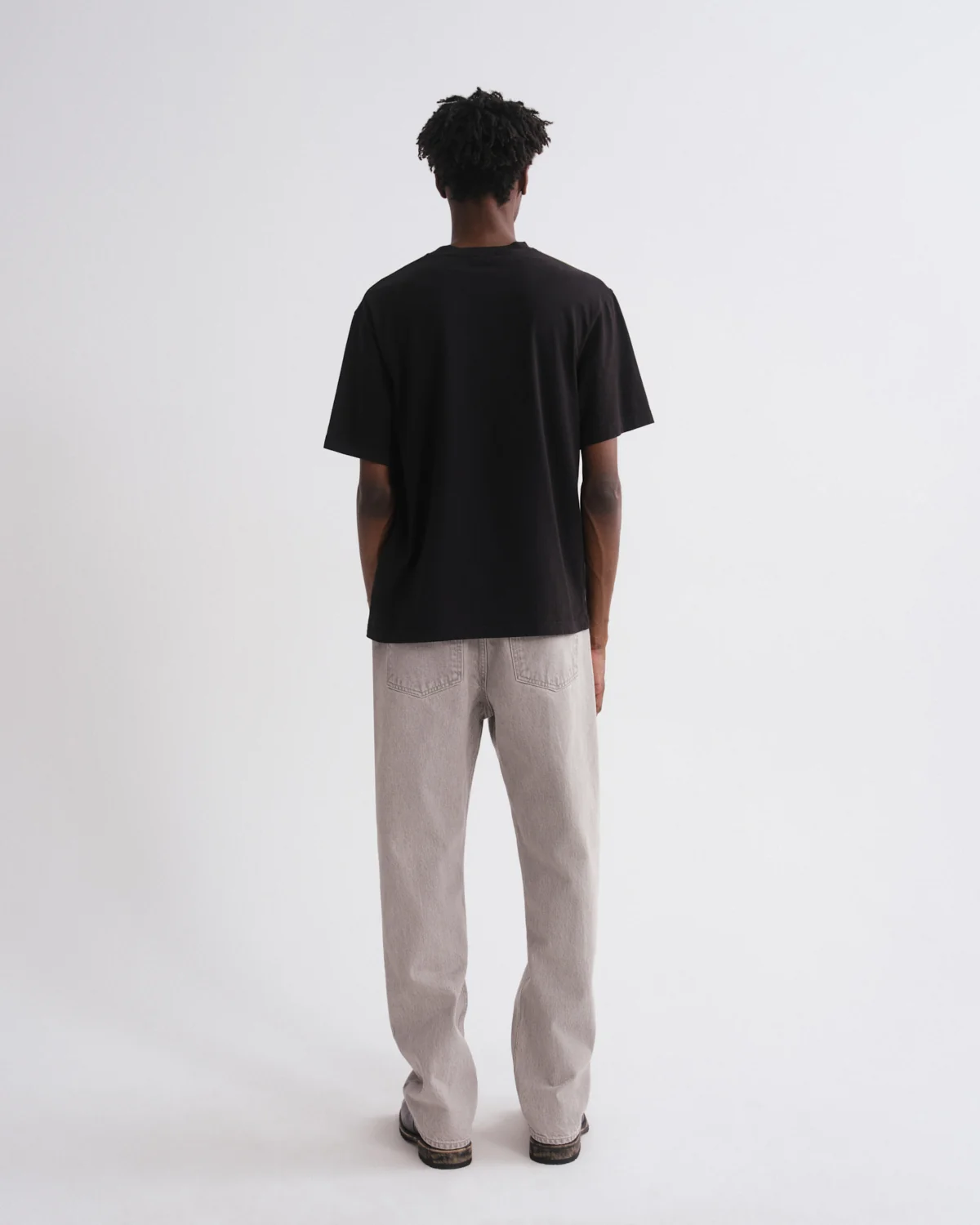 AGOLDE Asha T-Shirt in Black