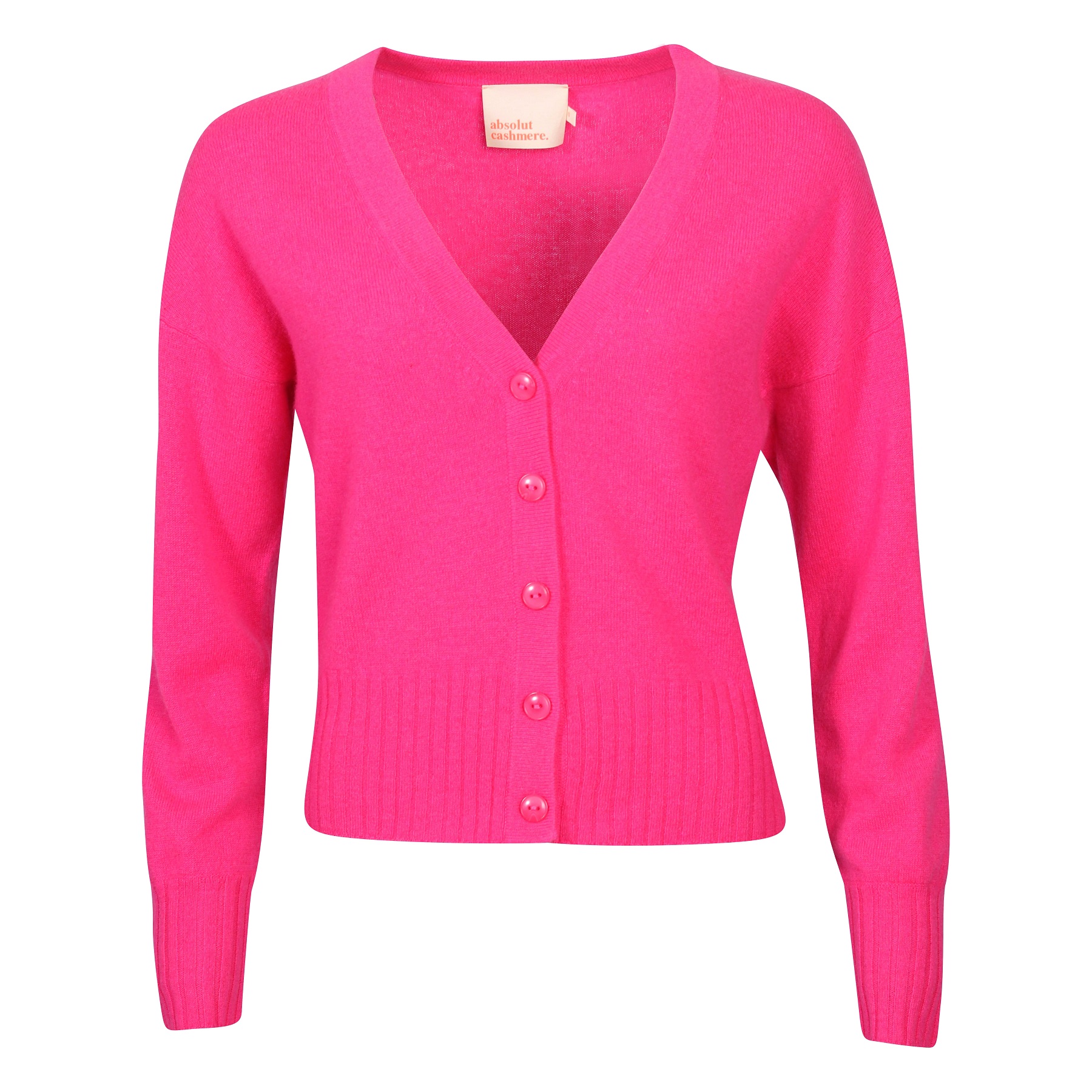 Absolut Cashmere Cardigan in Pink S