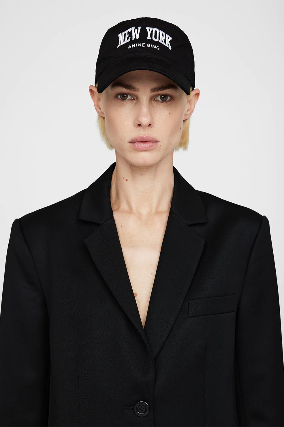 ANINE BING One Jeremy Baseball Cap University New York