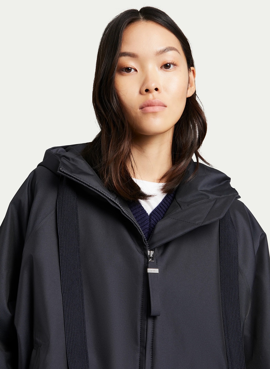 g-lab Meta Eco Tech Padded Coat in Chalk