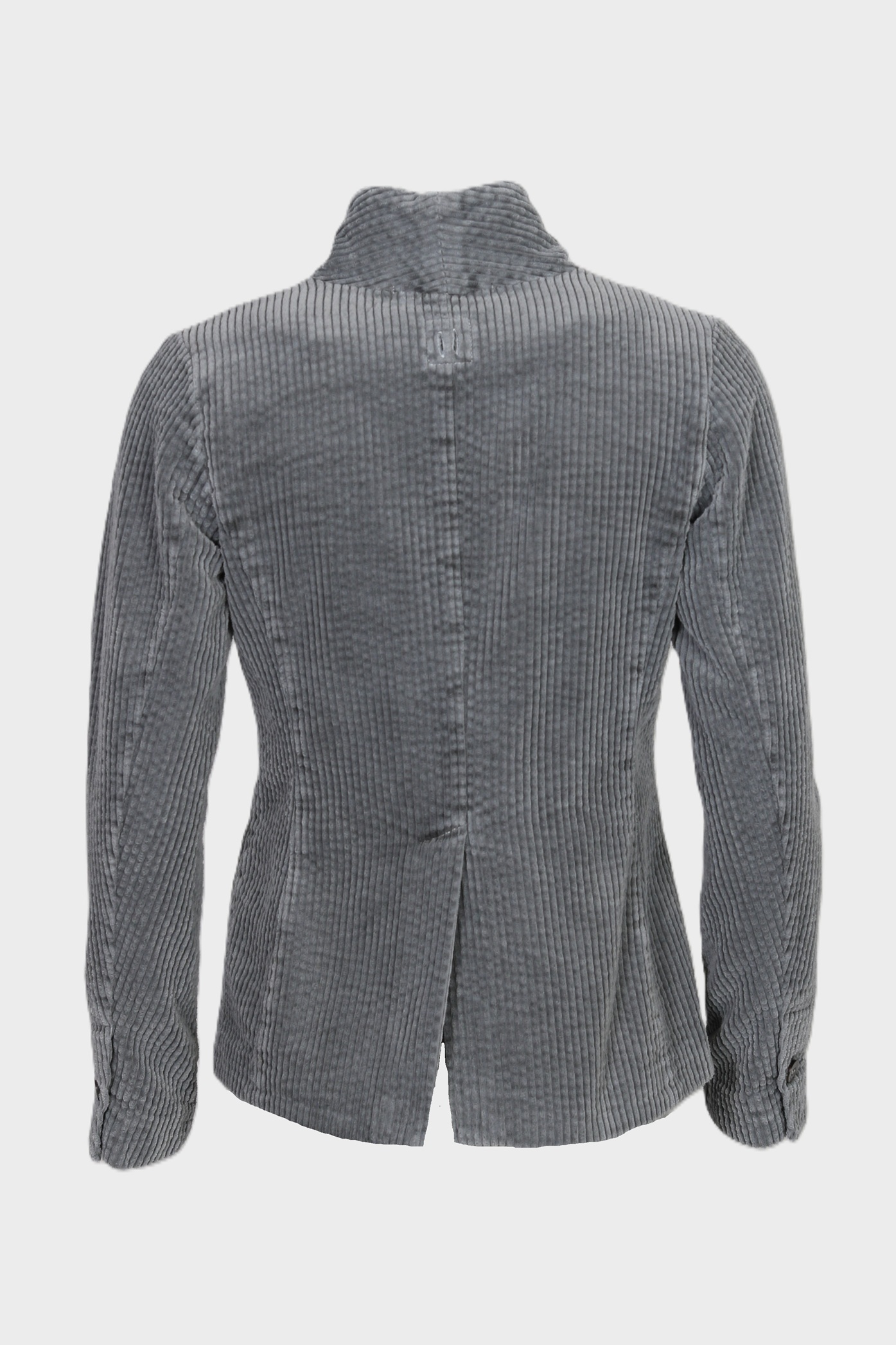 HANNES ROETHER Corduroy Jacket in Grey