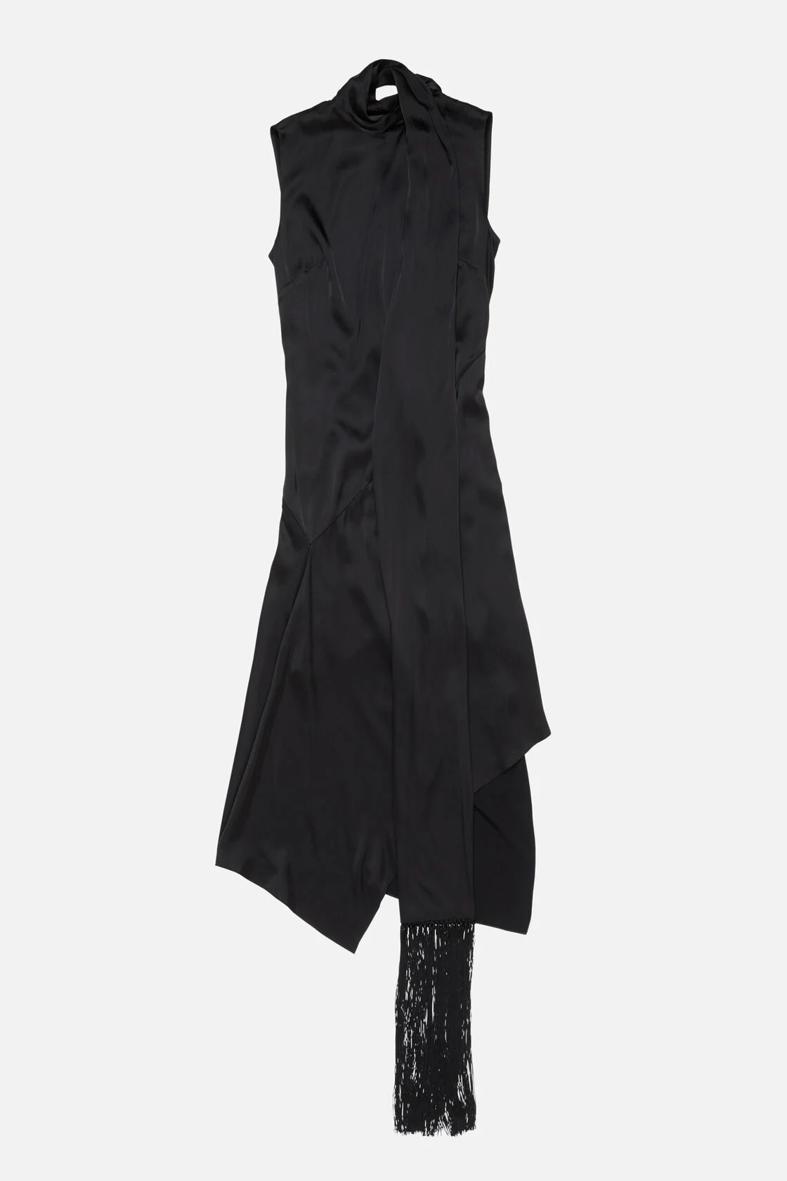 ACNE STUDIOS Satin Dress in Black ACNE STUDIOS Satin Dress in Black