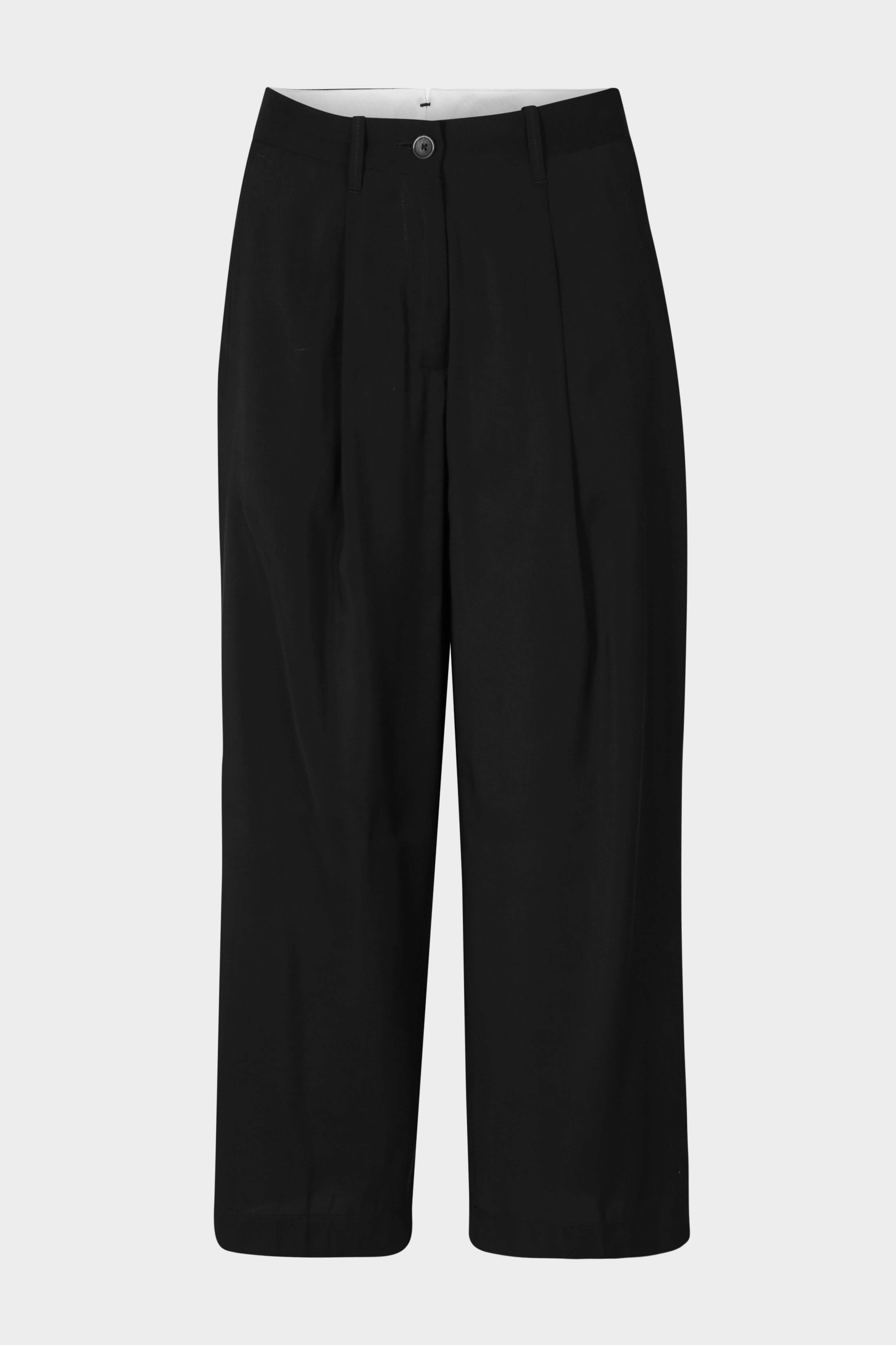 NINE:INTHE:MORNING Rubino Viscose Culotte in Black