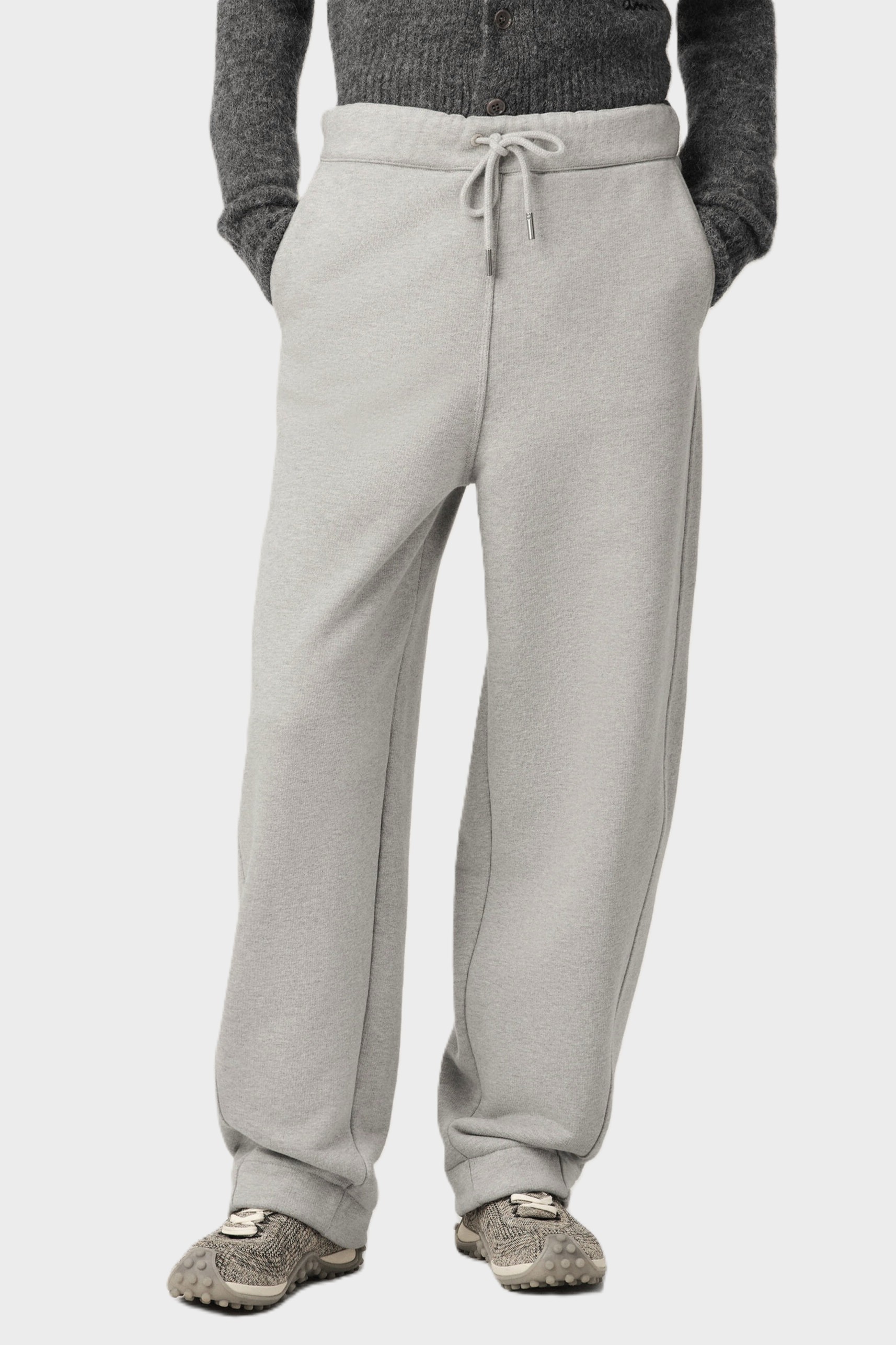 AMI PARIS Jogging Pant in Heather Ash Grey