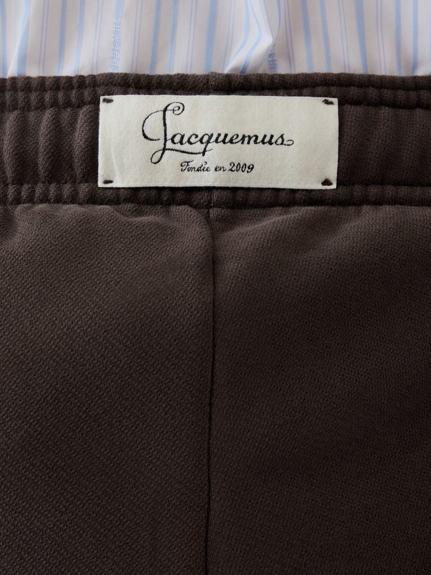 JACQUEMUS Corso Sweatpant in Brown M