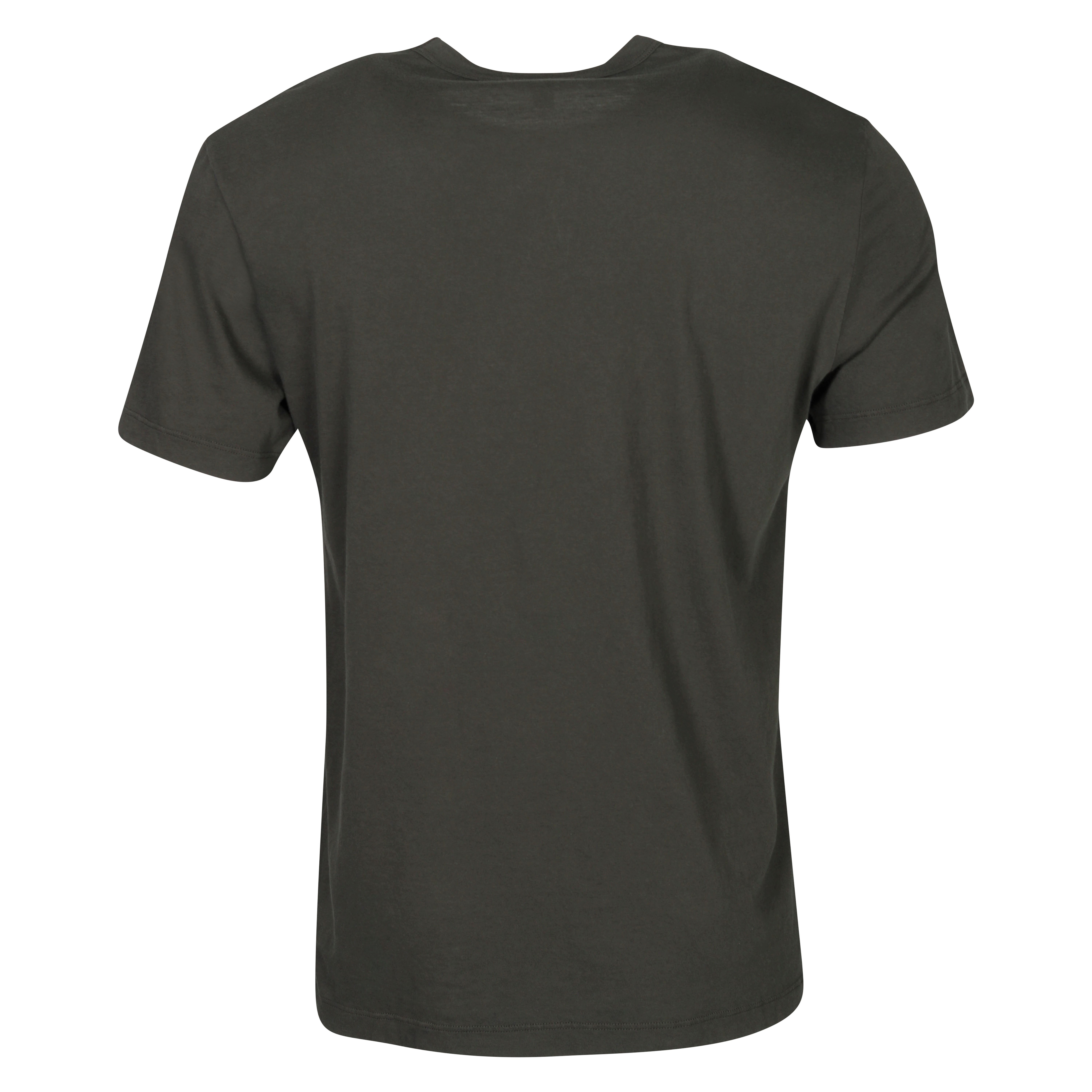 James Perse T-Shirt Crewneck in Dark Olive