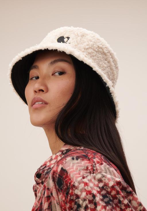 Lala Berlin Hat Alicia Reversible Black / Teddy