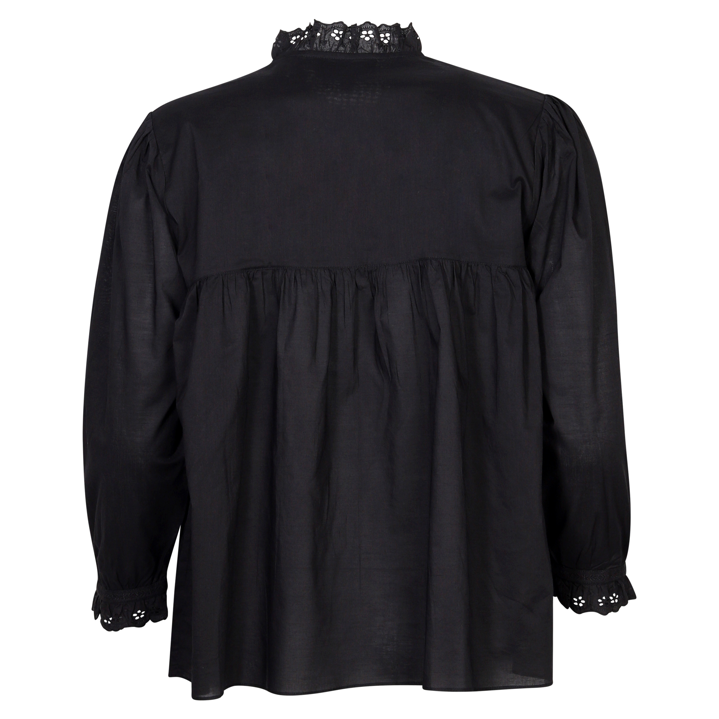 Nili Lotan Lace Shirt Sarah Black