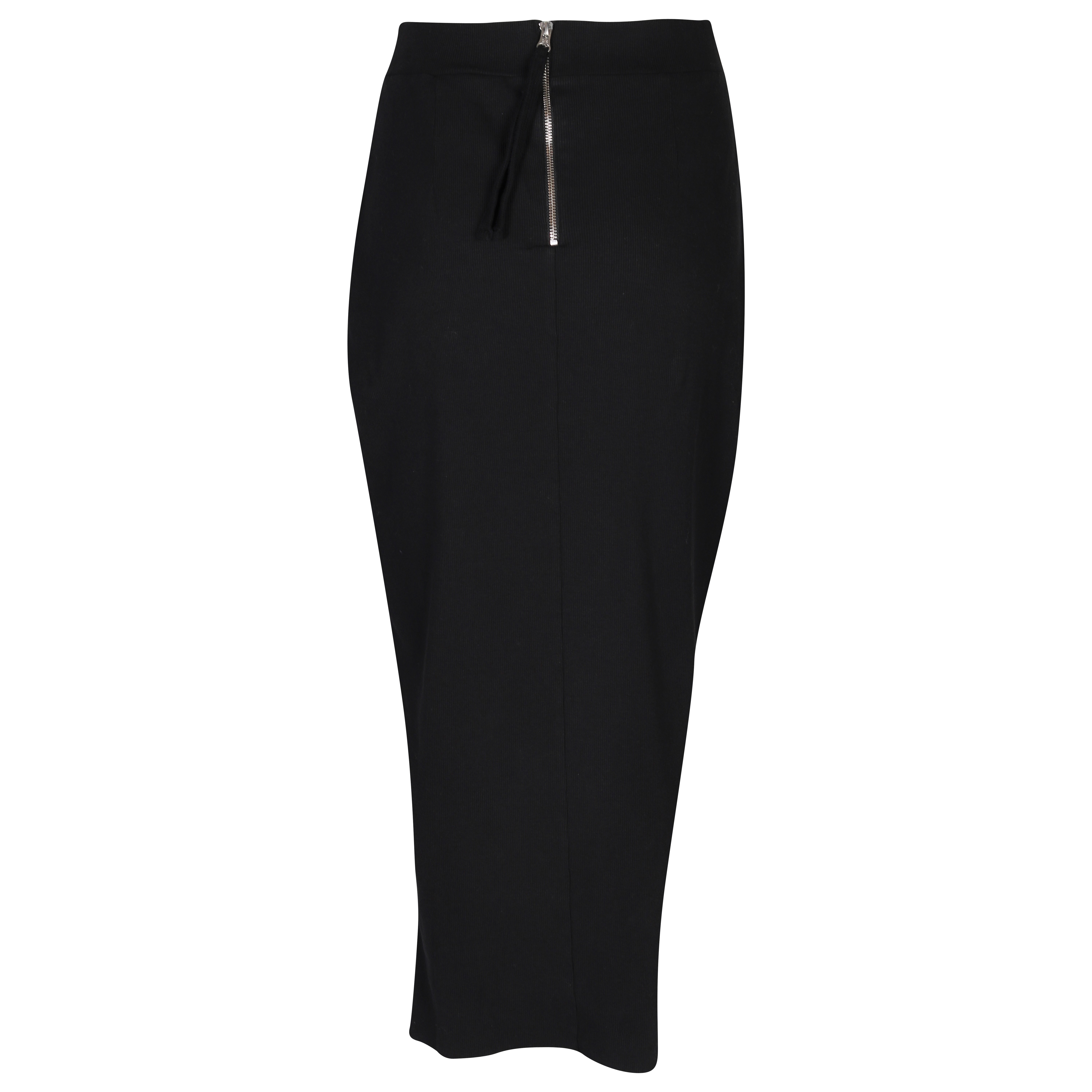 Thom Krom Fine Rib Skirt in Black