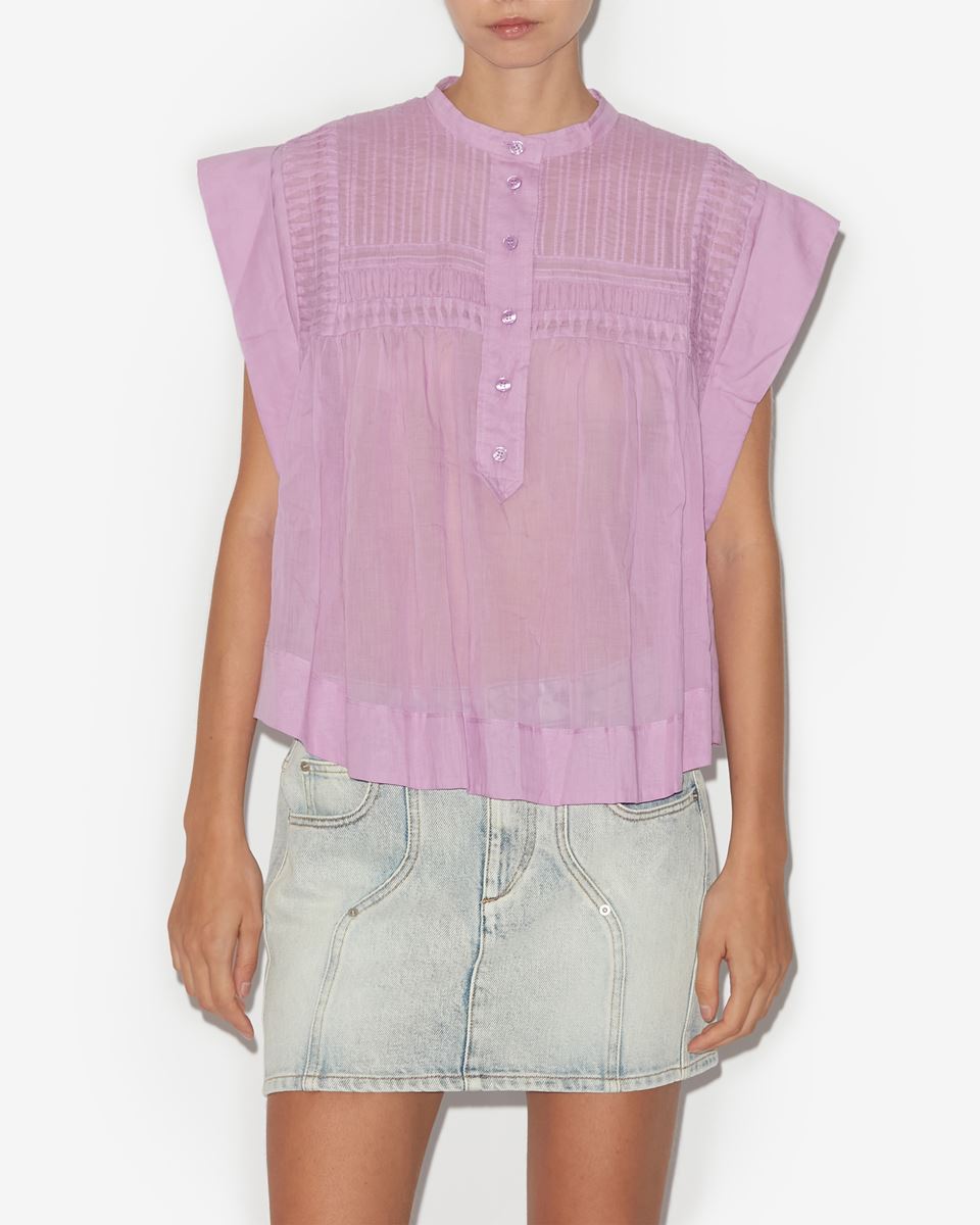 ISABEL MARANT ÉTOILE Leaza Top in Mauve FR36 / DE34