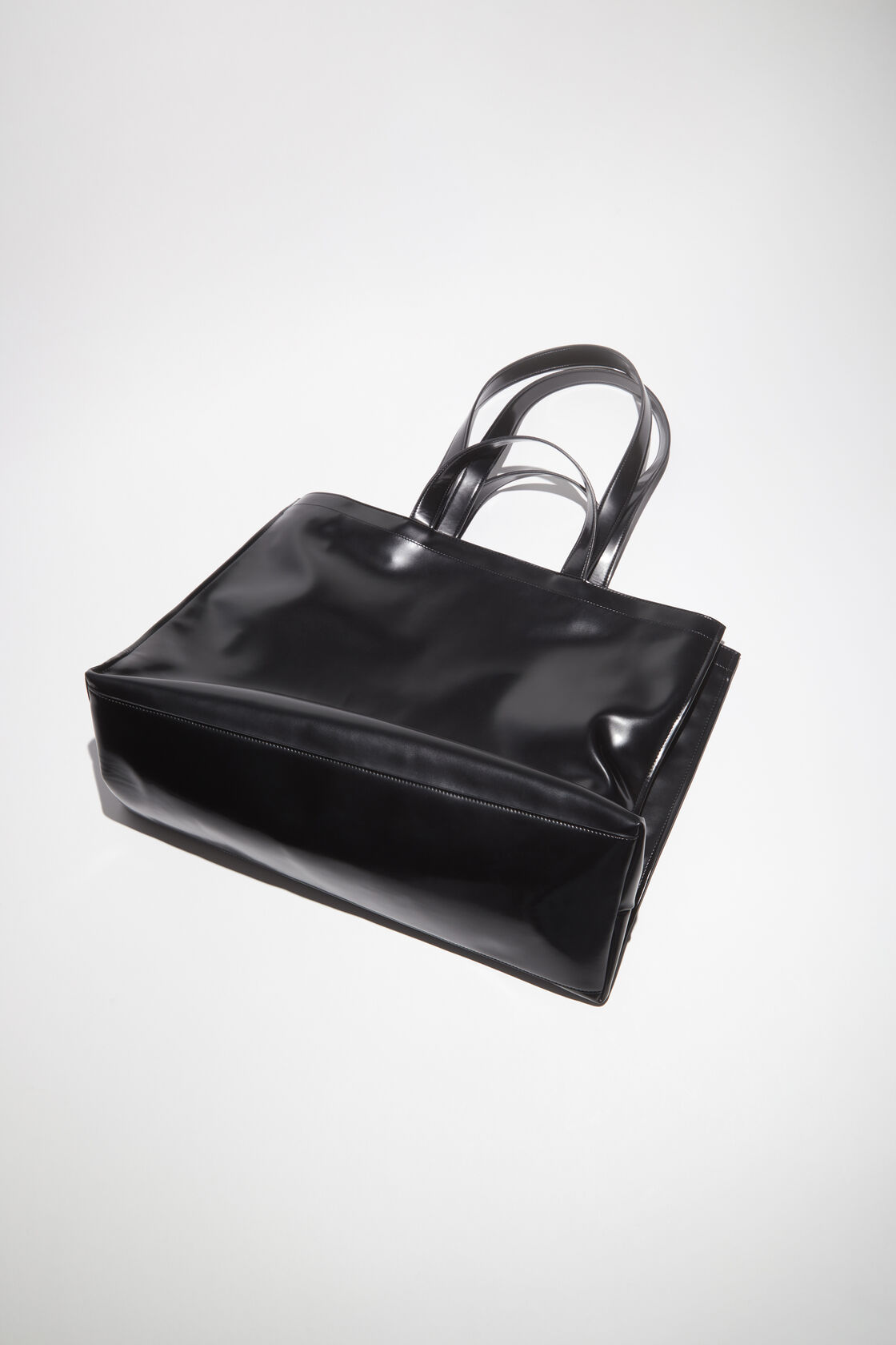 ACNE STUDIOS Logo Shopper in Black