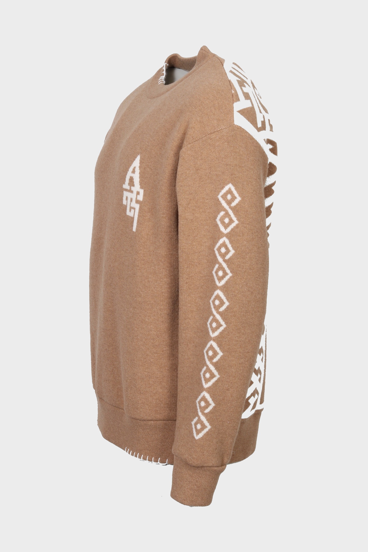 AL AIN Sellerie Knit Sweater in Camel XL