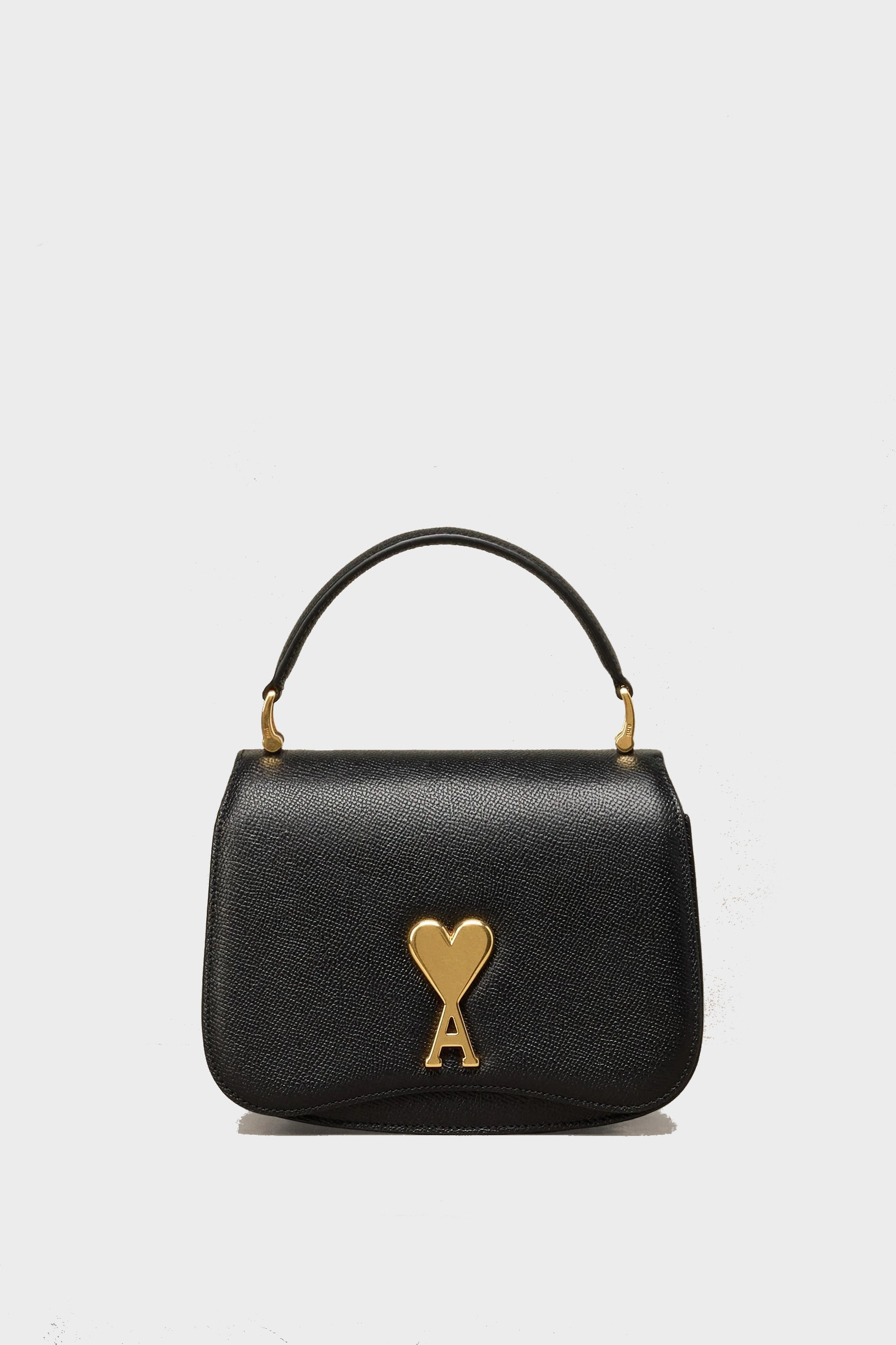 AMI PARIS Mini Paris Paris Bag in Black AMI PARIS Mini Paris Paris Bag in Black