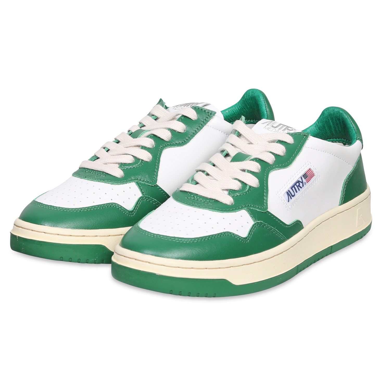 Autry Action Shoes Low Sneaker White/Green 40