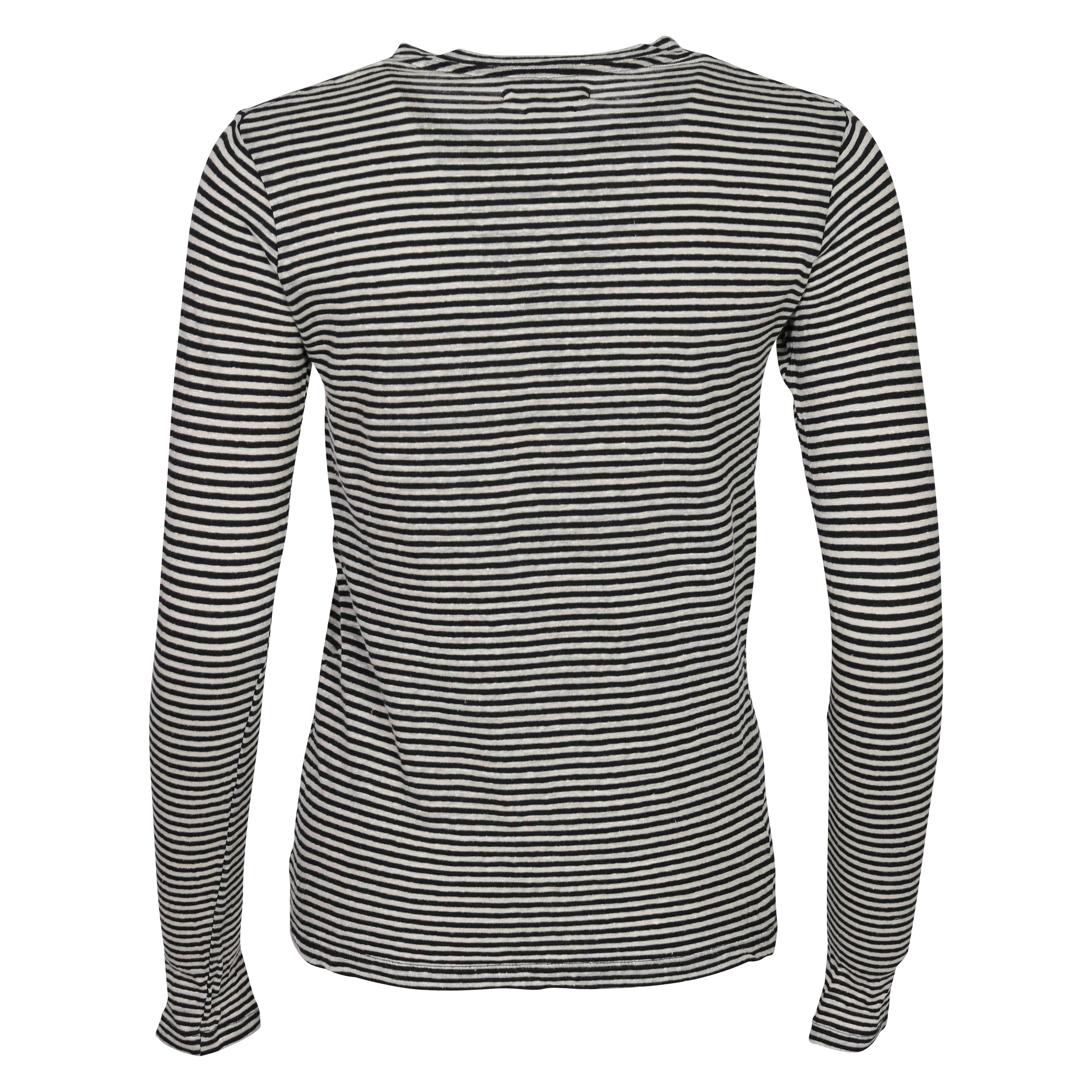 Isabel Marant Étoile Kaaron Longsleeve in Ecru Stripe S