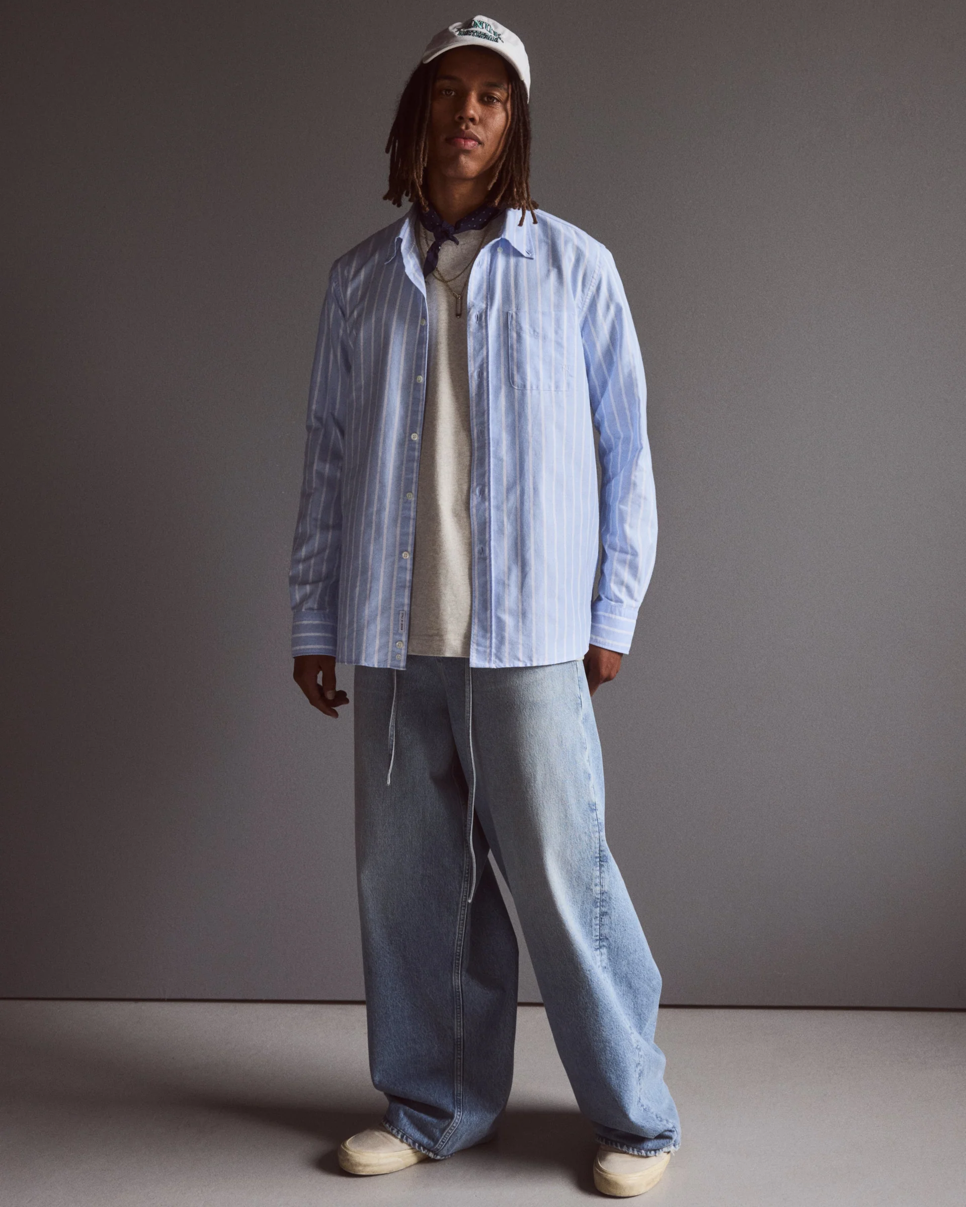 TENUE. Noah Baggy Jeans in Reno Wash TENUE. Noah Baggy Jeans in Reno Wash