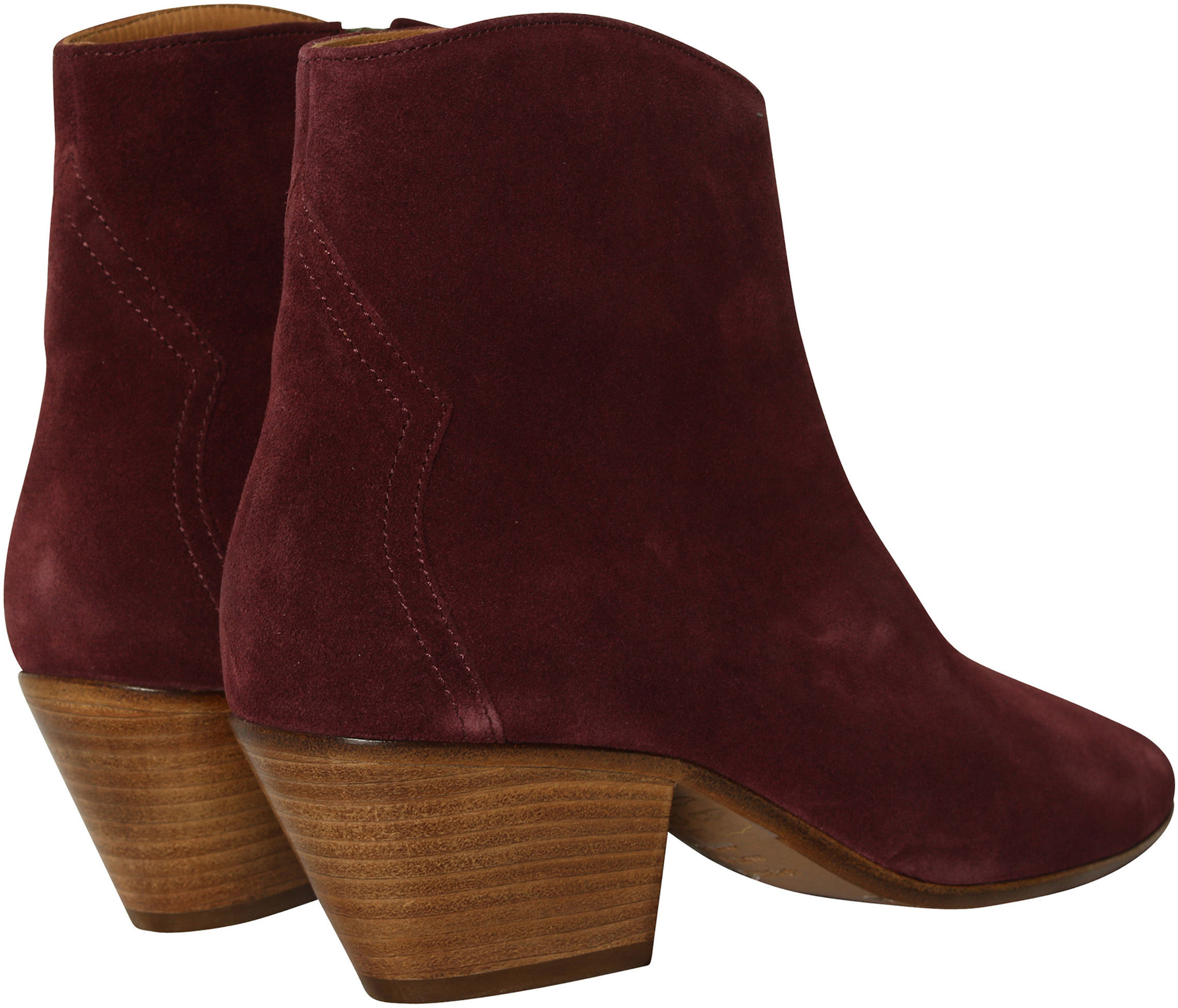 Isabel Marant Dacken Boots Aubergine