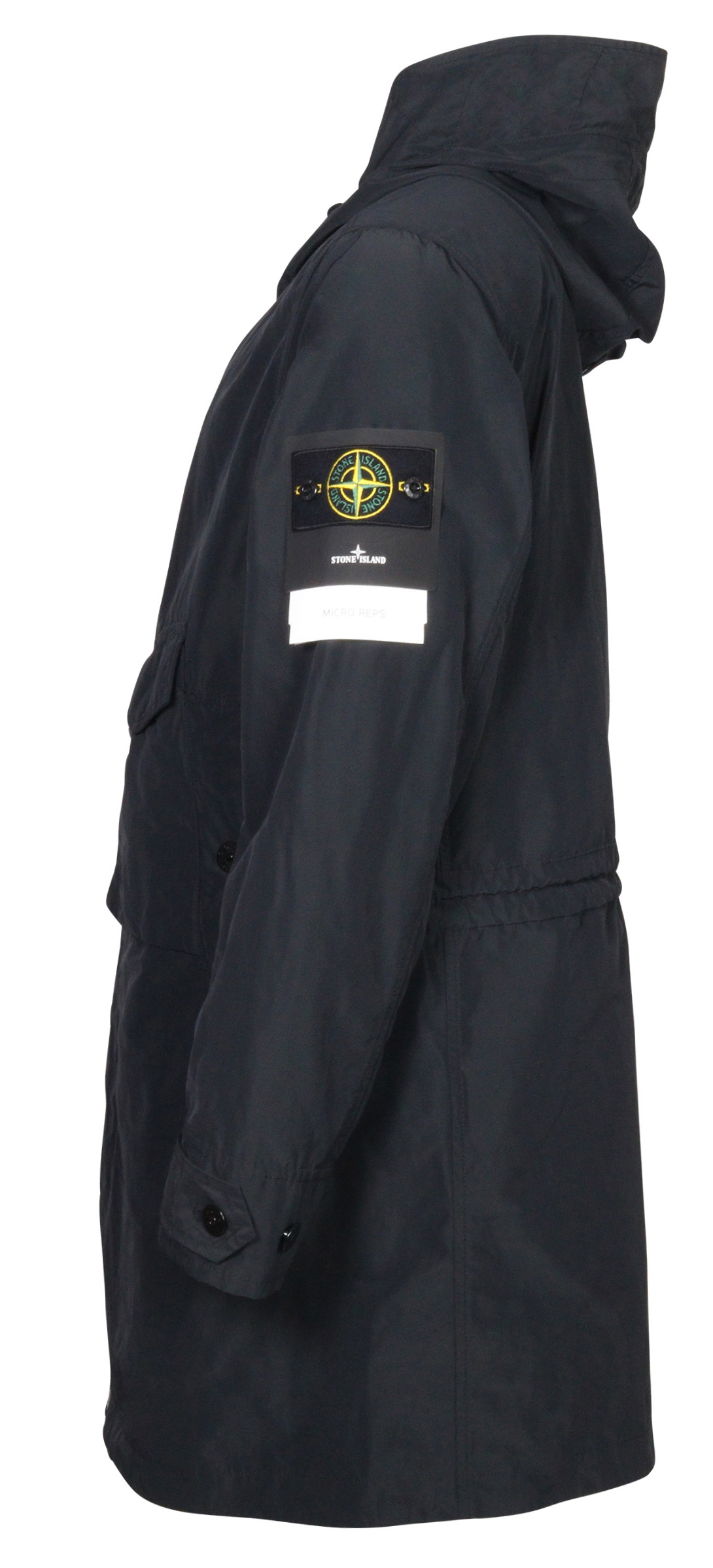 Stone Island Hooded Micro Rips Jacket Black XXL