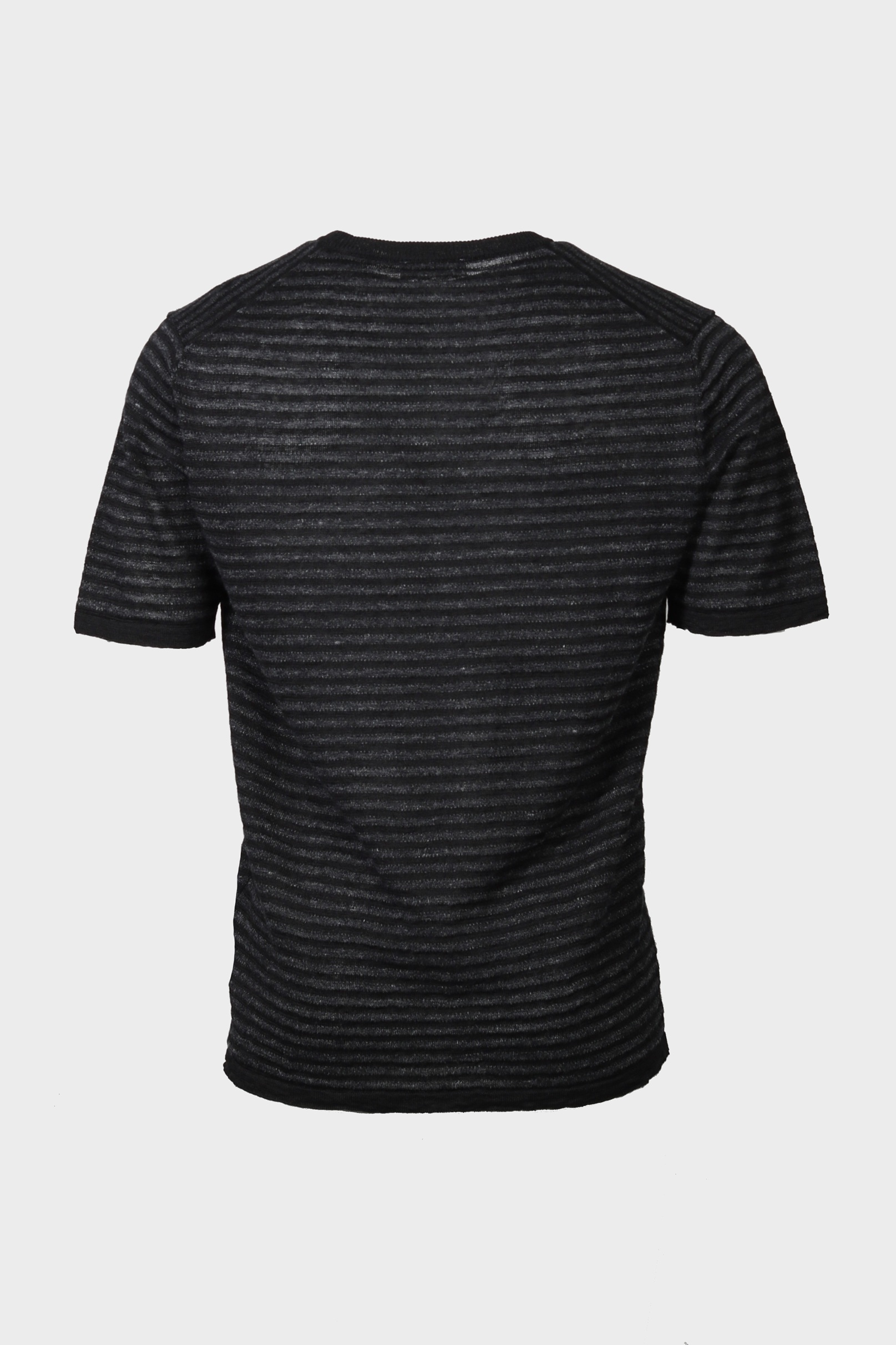 ROBERTO COLLINA Striped Linen T-Shirt