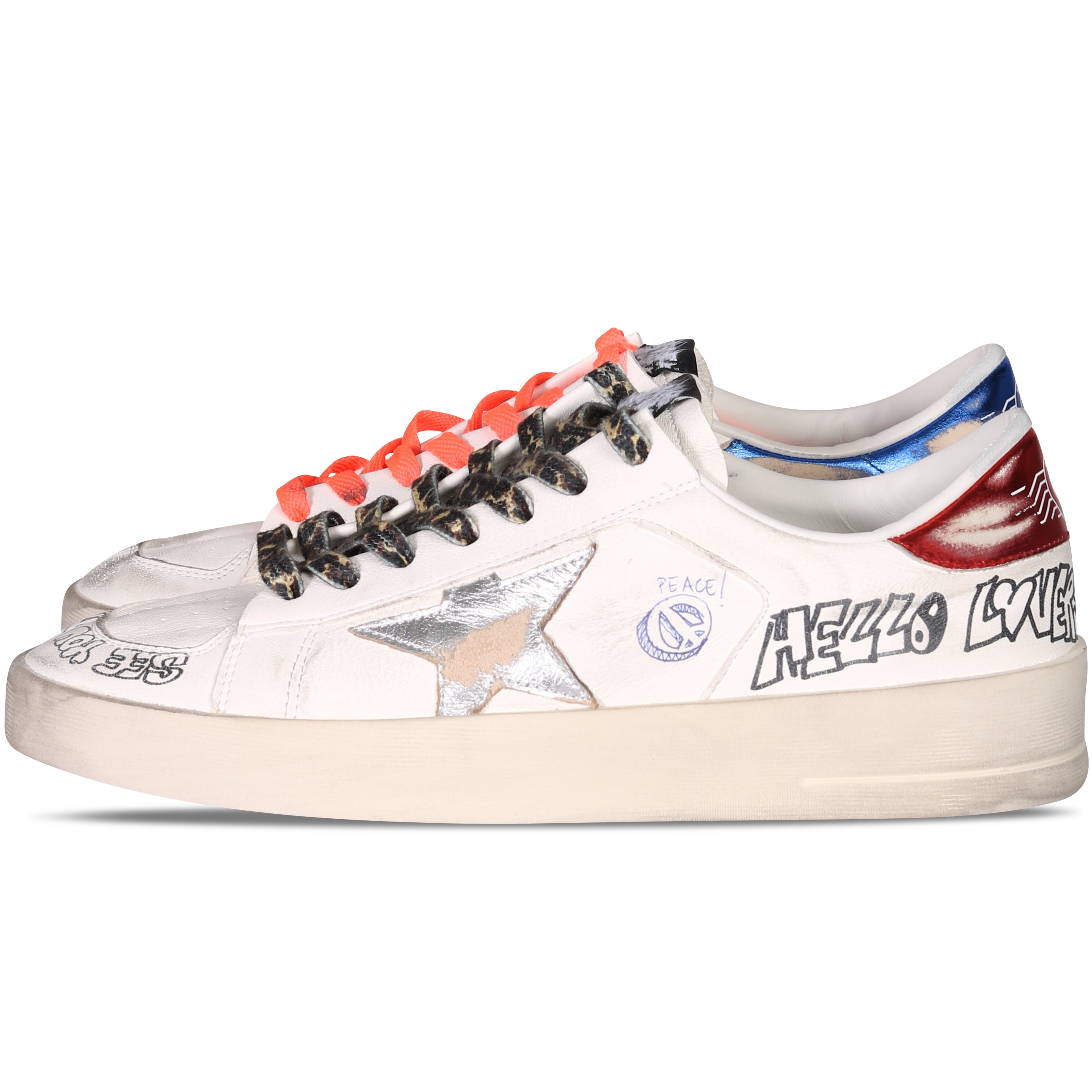 Golden Goose Sneaker Stardan with Serigraphs